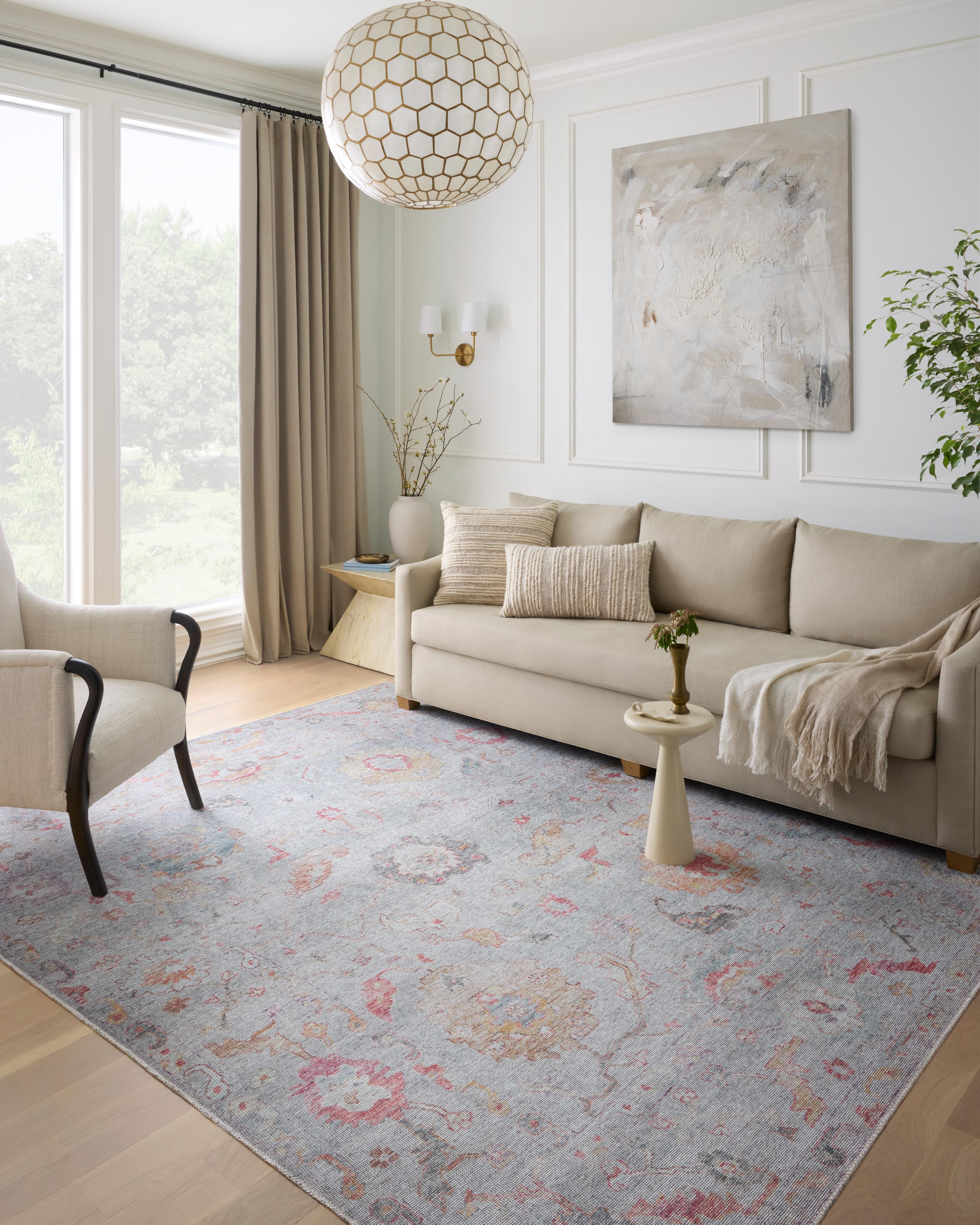 Loloi II Elysium Rug | Silver / Multi Loloi