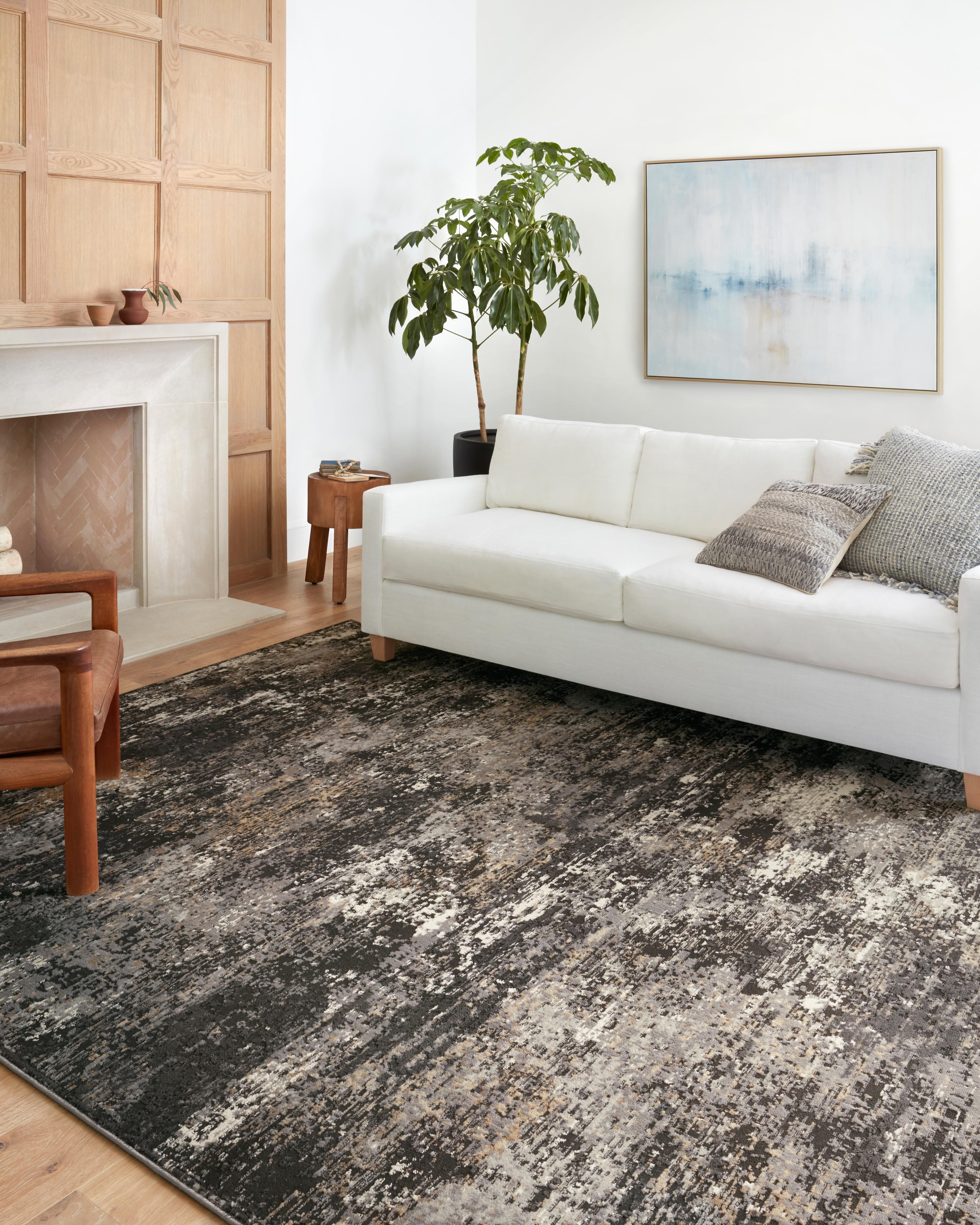 Loloi II Estelle Rug | Charcoal / Granite Loloi