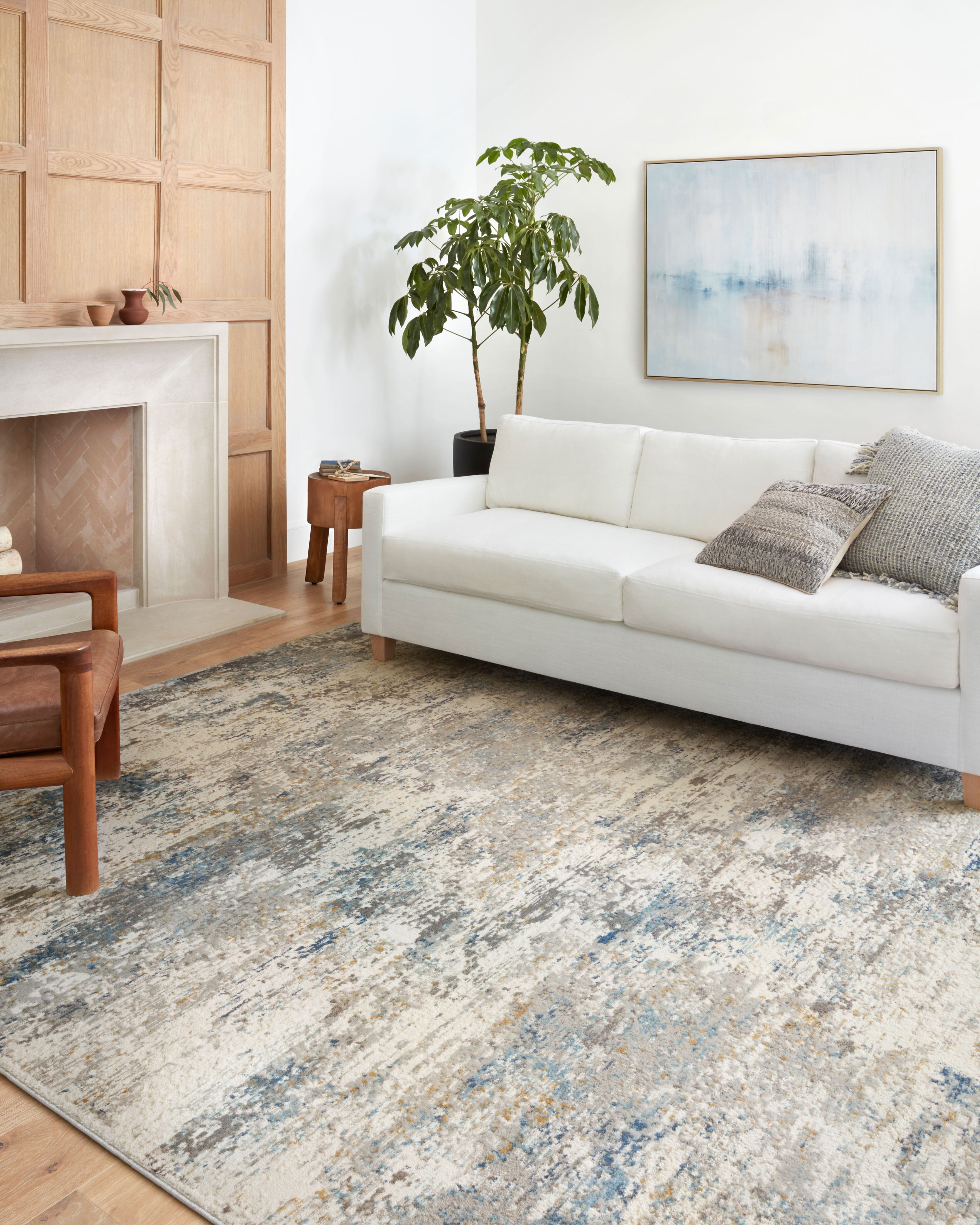 Loloi II Estelle Rug | Ivory / Ocean Loloi