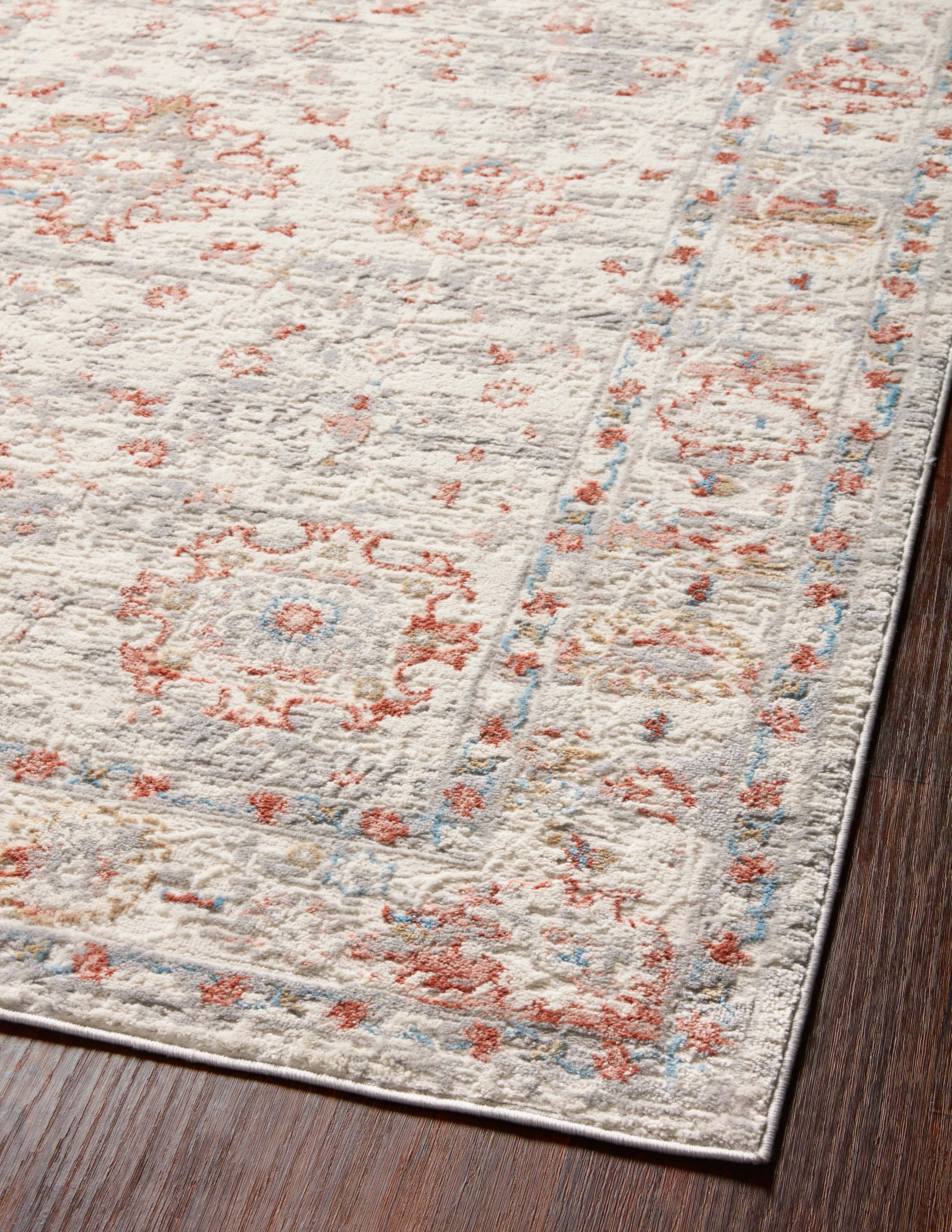 Loloi II Estelle Rug | Ivory / Rust Loloi