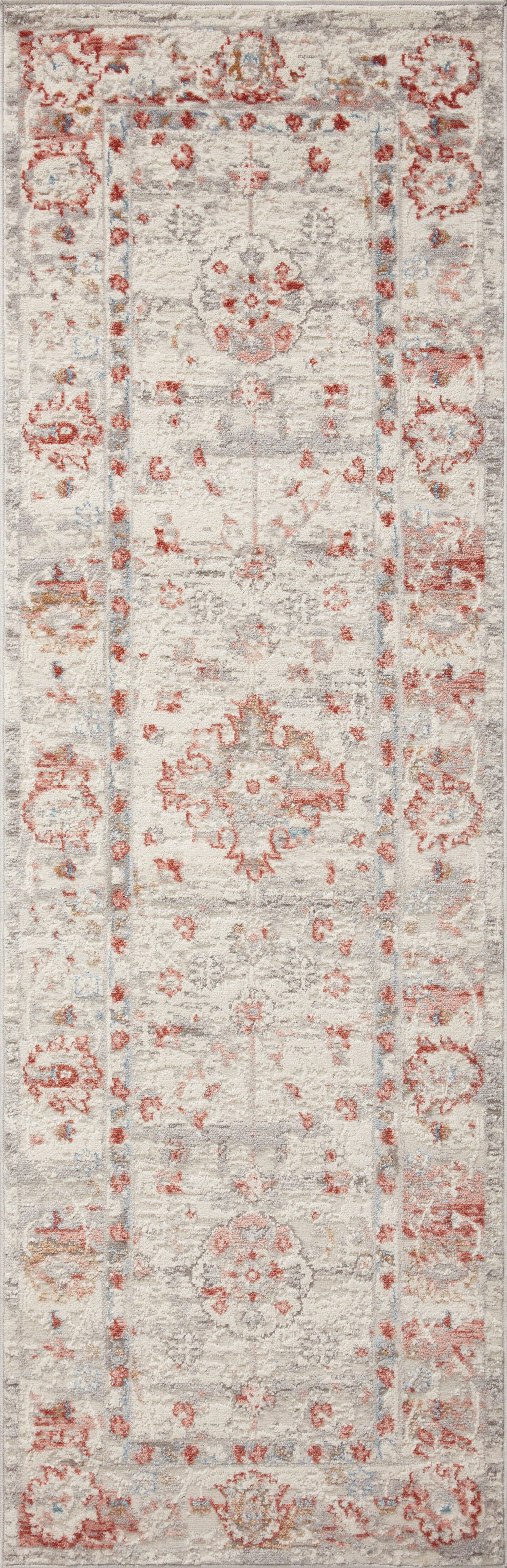 Loloi II Estelle Rug | Ivory / Rust Loloi