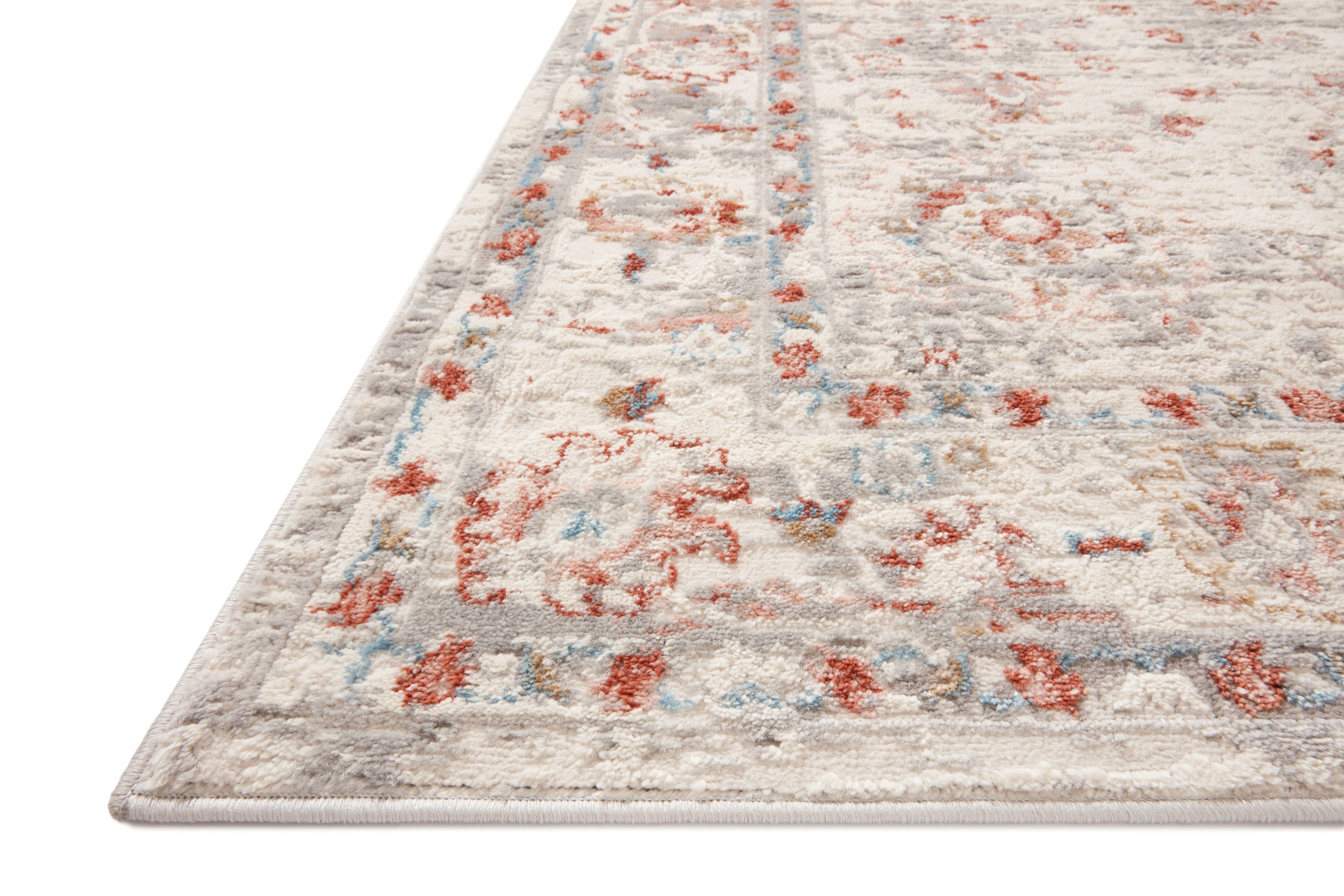 Loloi II Estelle Rug | Ivory / Rust Loloi