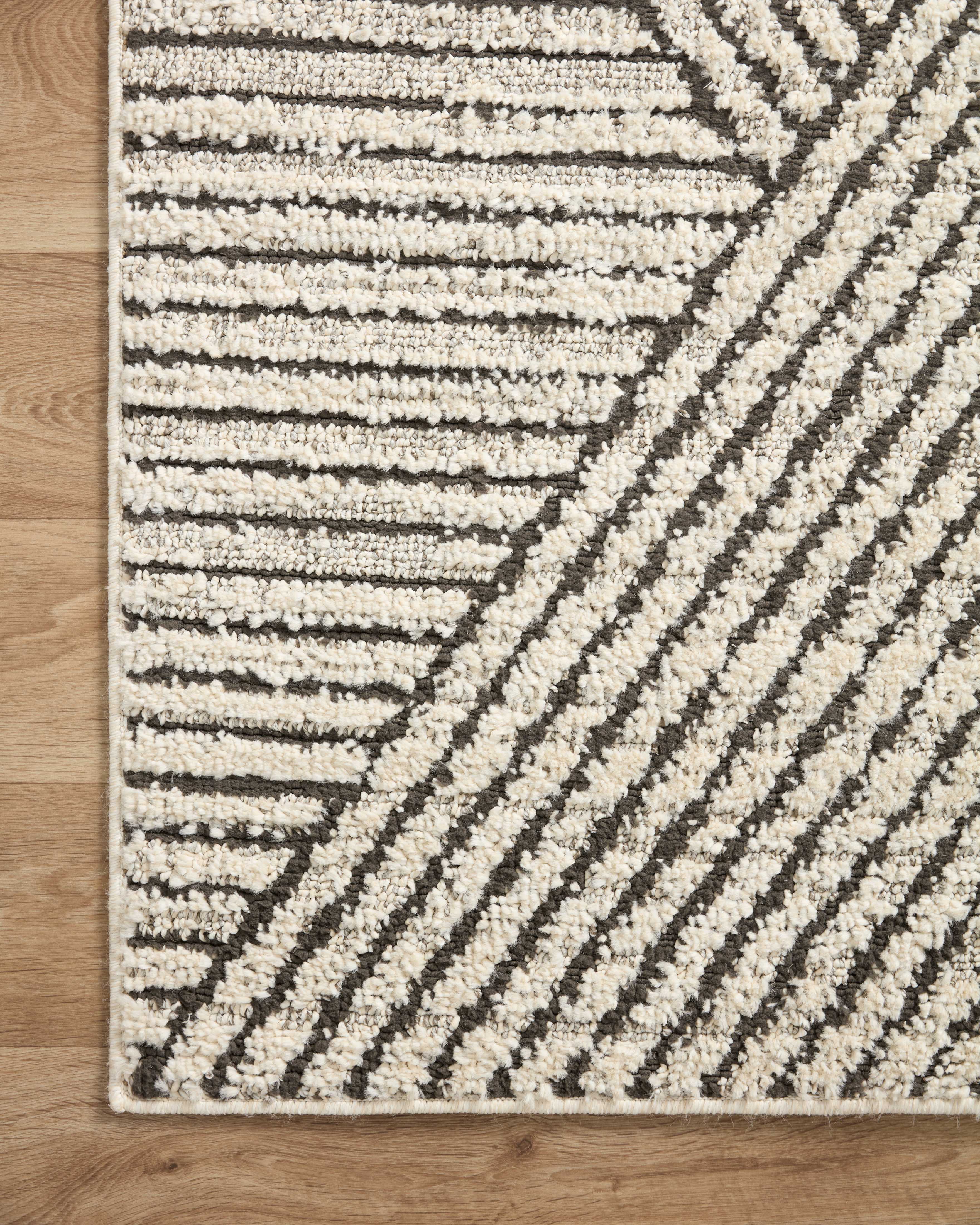 Loloi II Fabian Rug | Charcoal / Ivory | Huck & Peck
