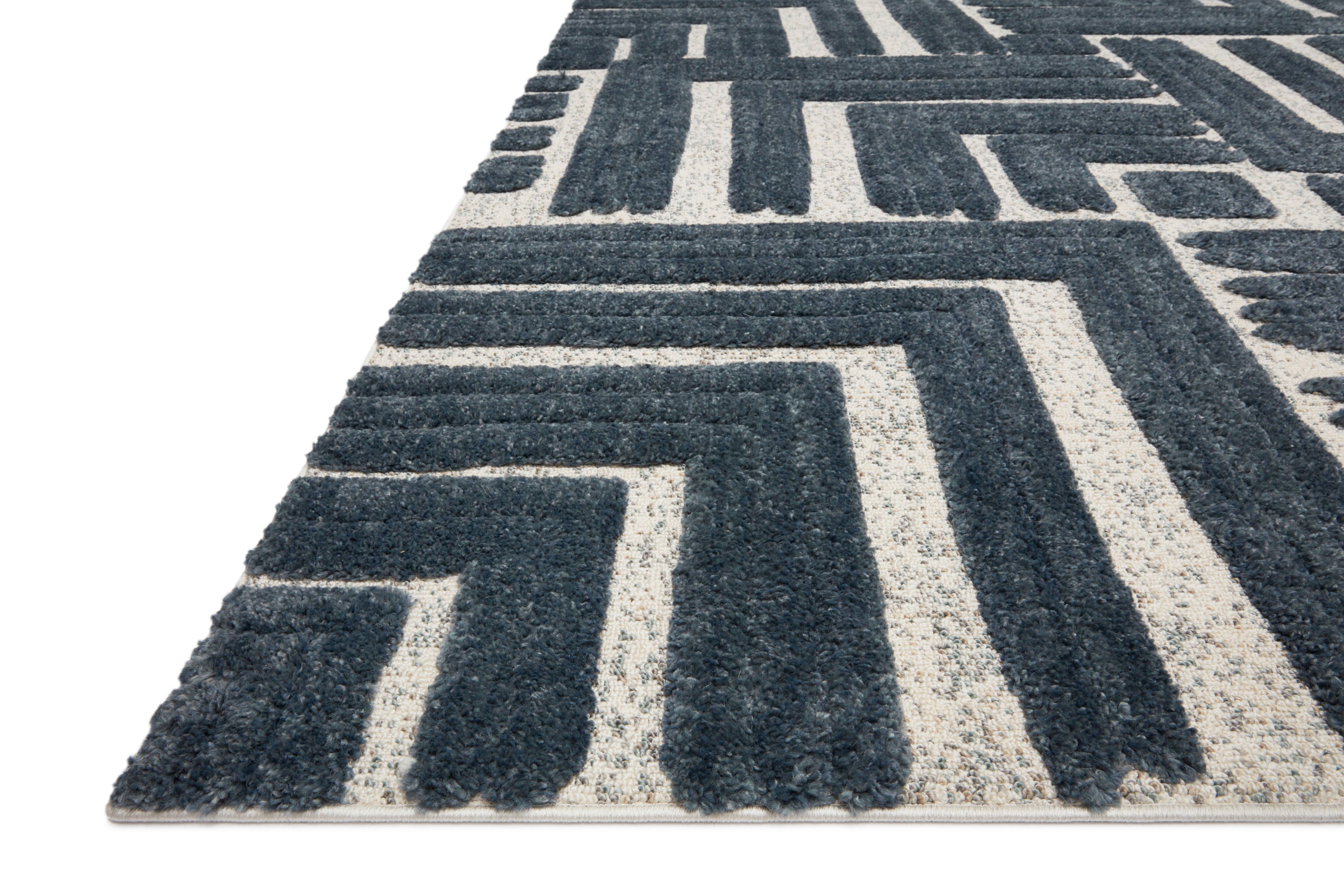 Loloi II Hagen Rug | Blue / White Loloi