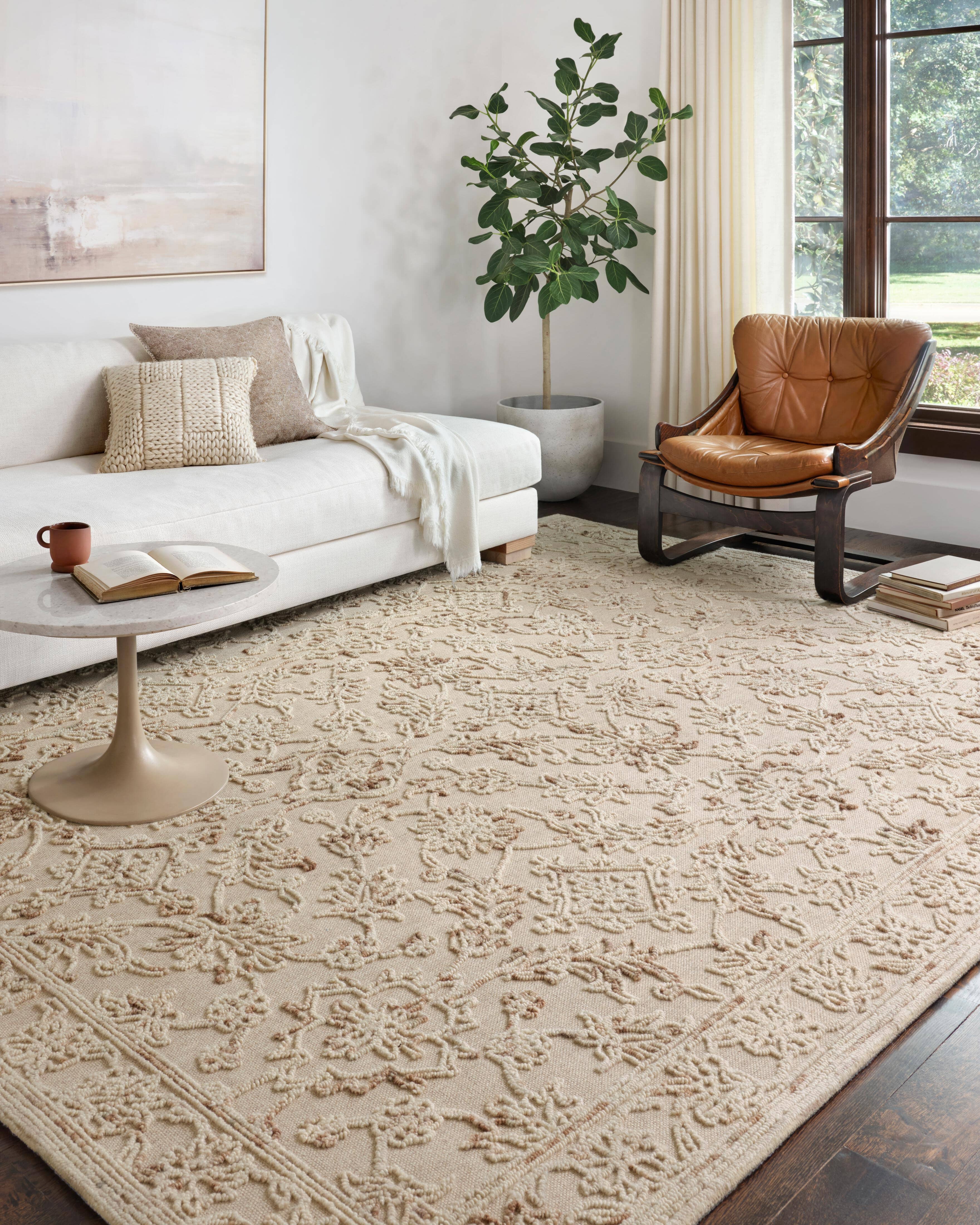 Loloi II Halle Rug | Natural / Sage Loloi