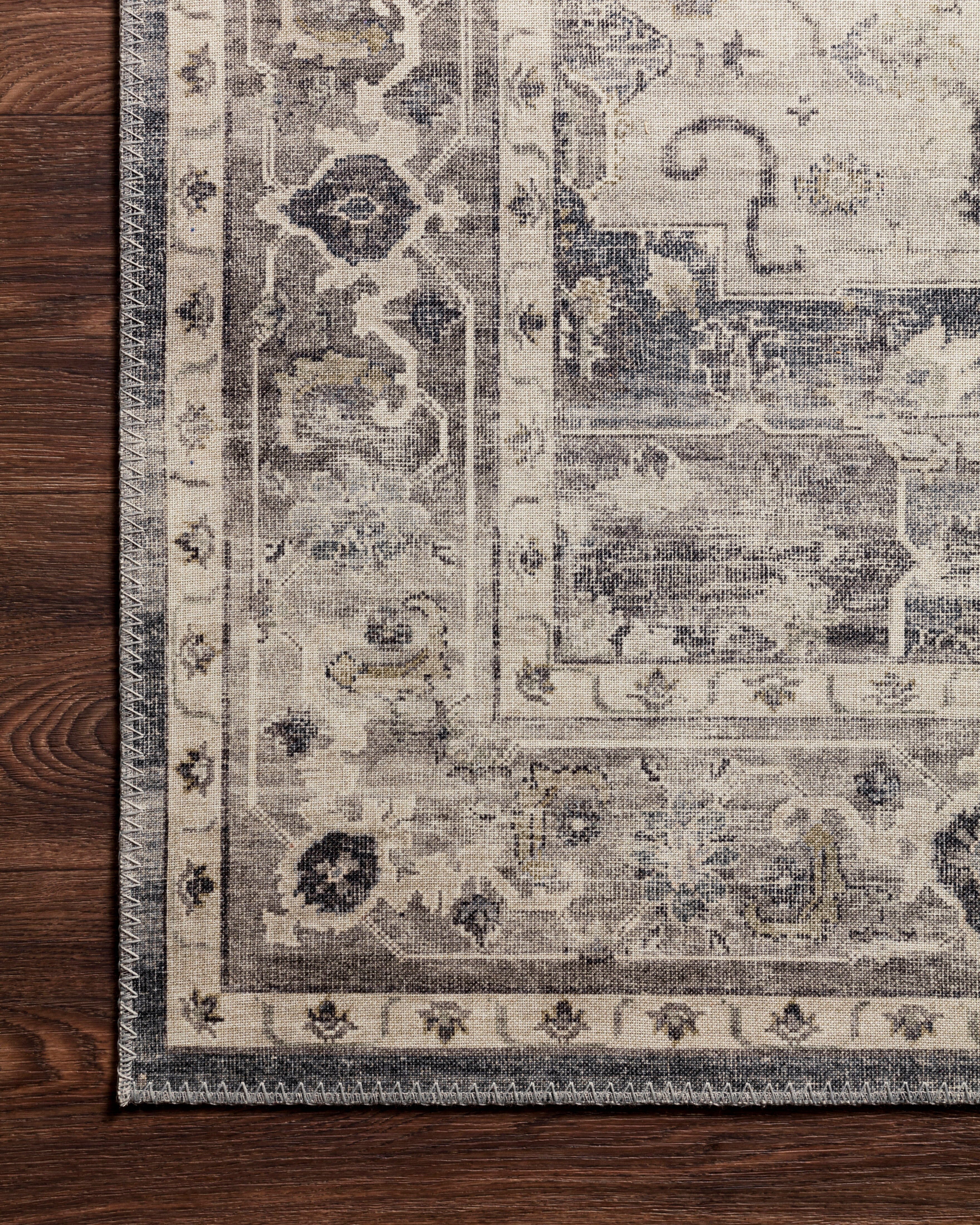 Loloi II Hathaway Rug | Steel / Ivory Loloi