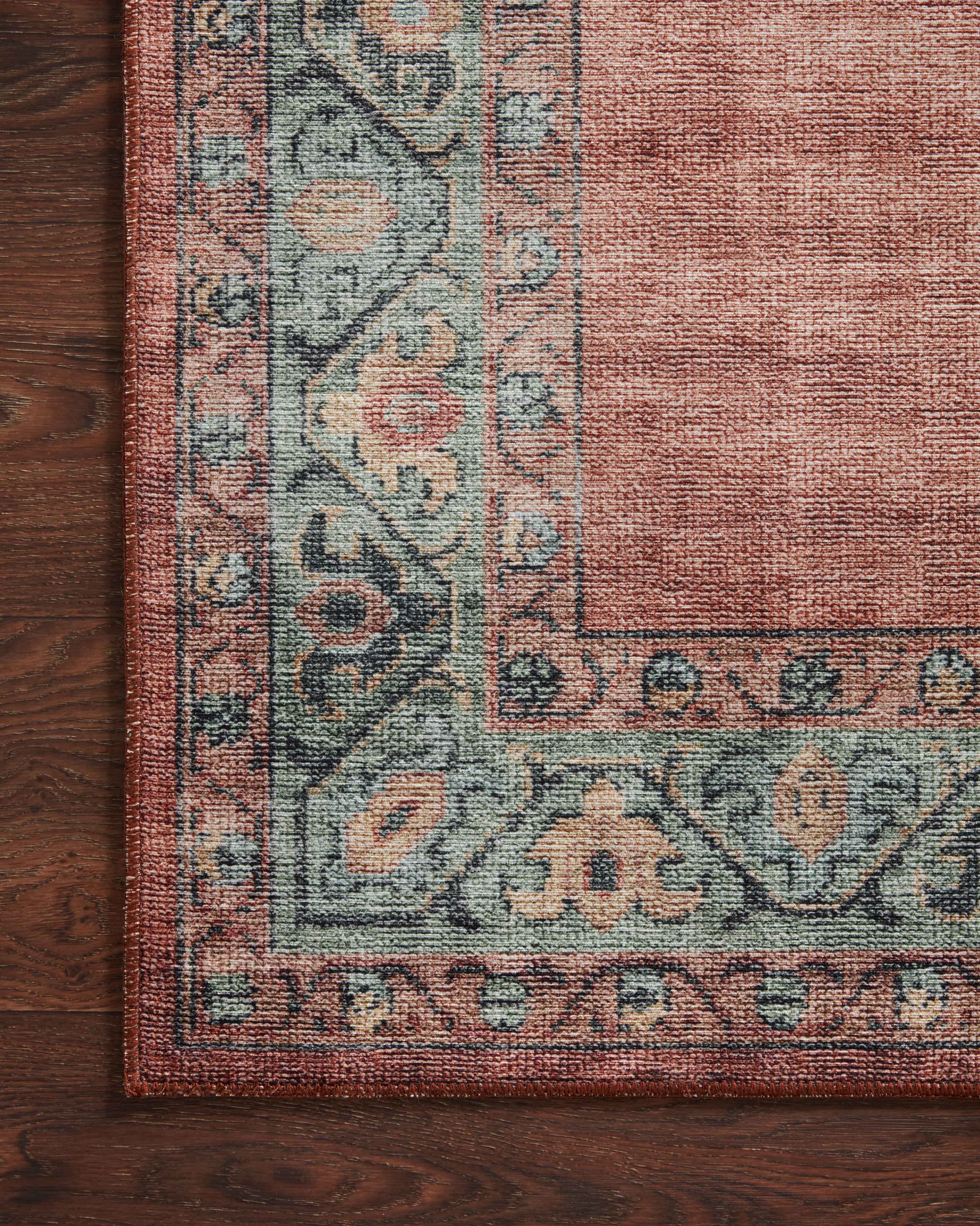 Loloi II Heidi Rug | Spice / Aqua Loloi