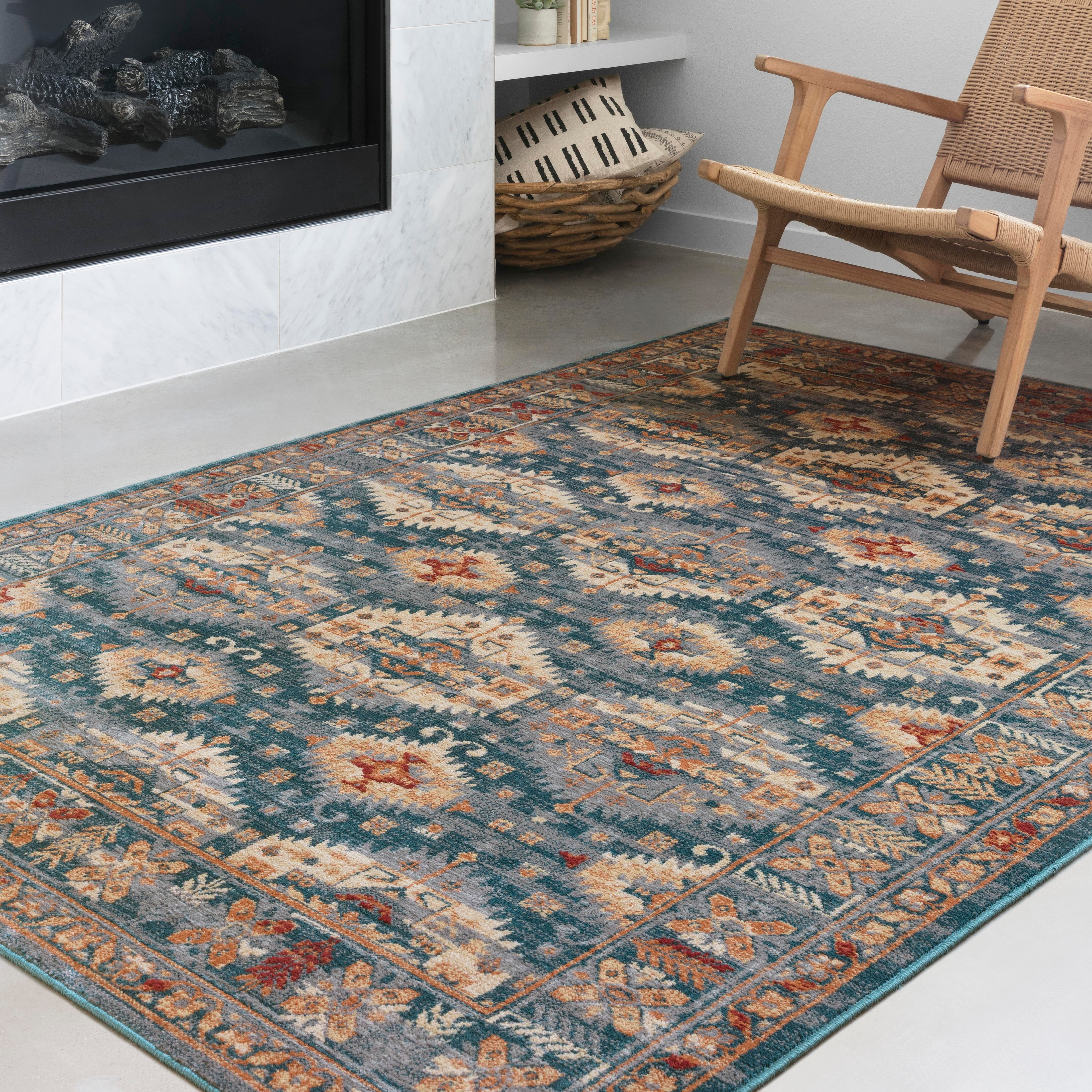 Loloi II Isadora Rug | Lagoon / Multi Loloi