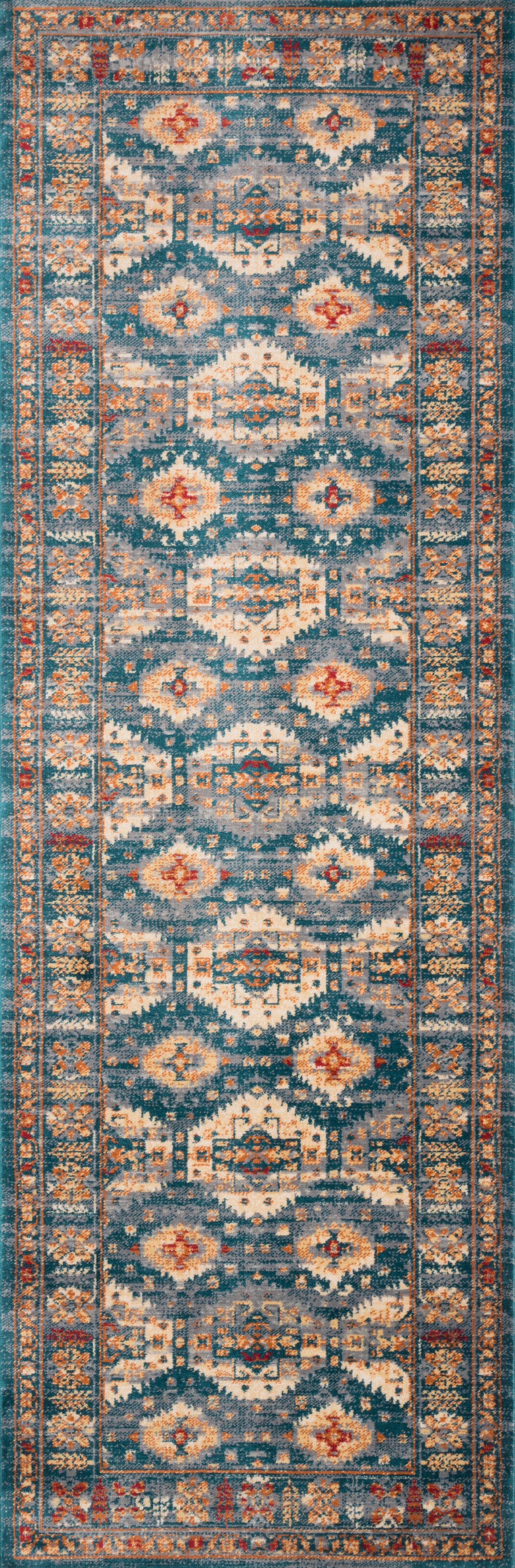 Loloi II Isadora Rug | Lagoon / Multi Loloi