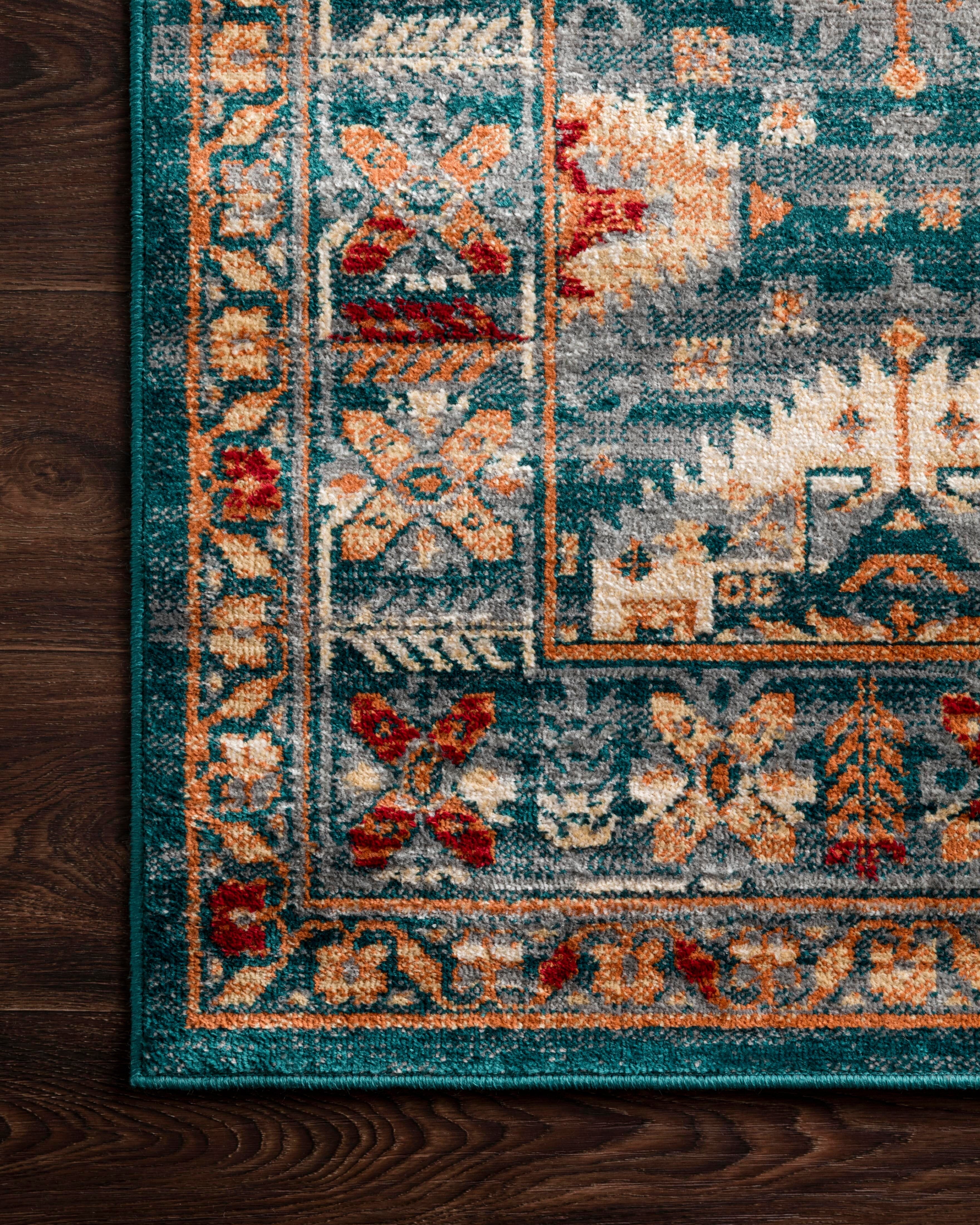 Loloi II Isadora Rug | Lagoon / Multi Loloi