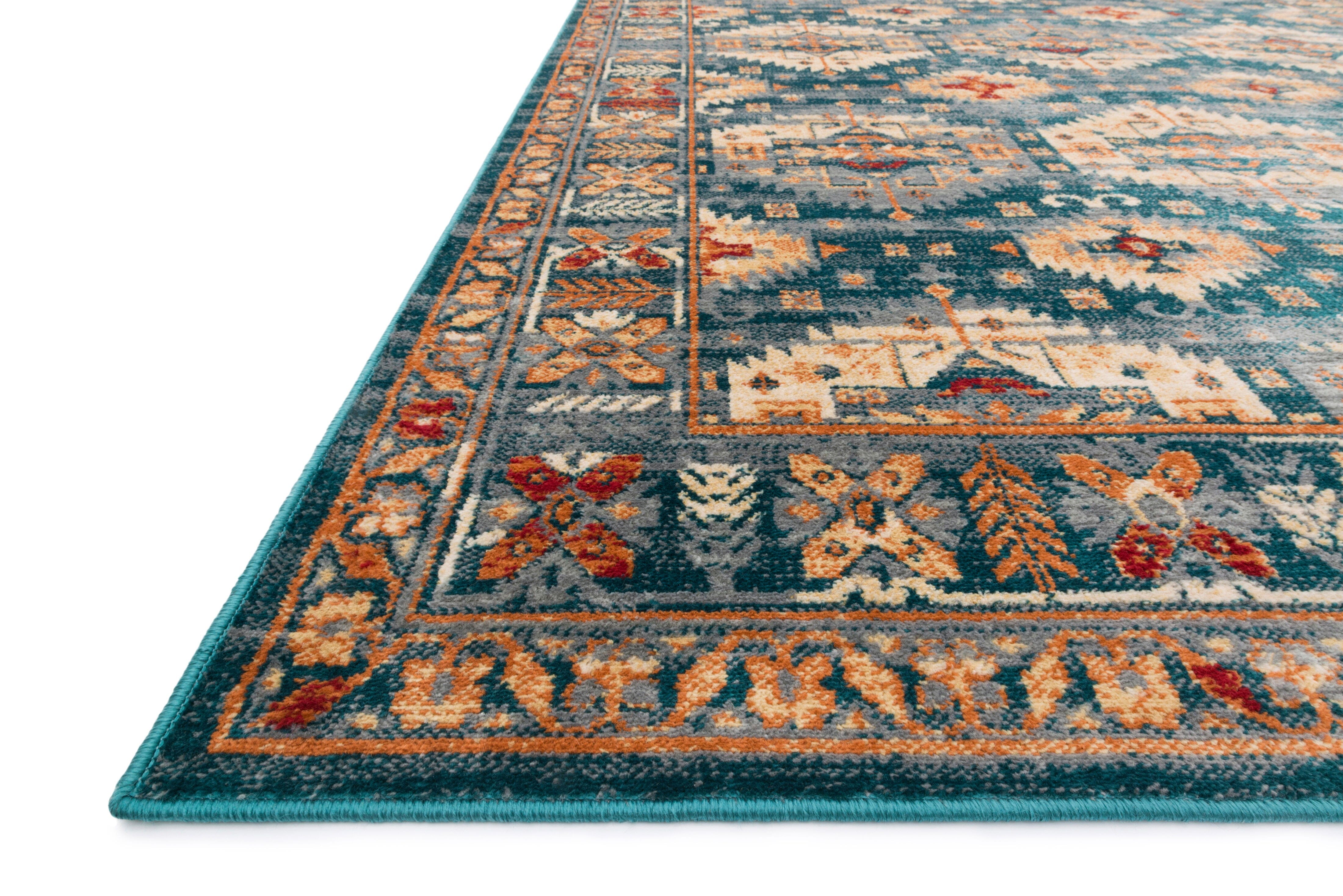 Loloi II Isadora Rug | Lagoon / Multi Loloi