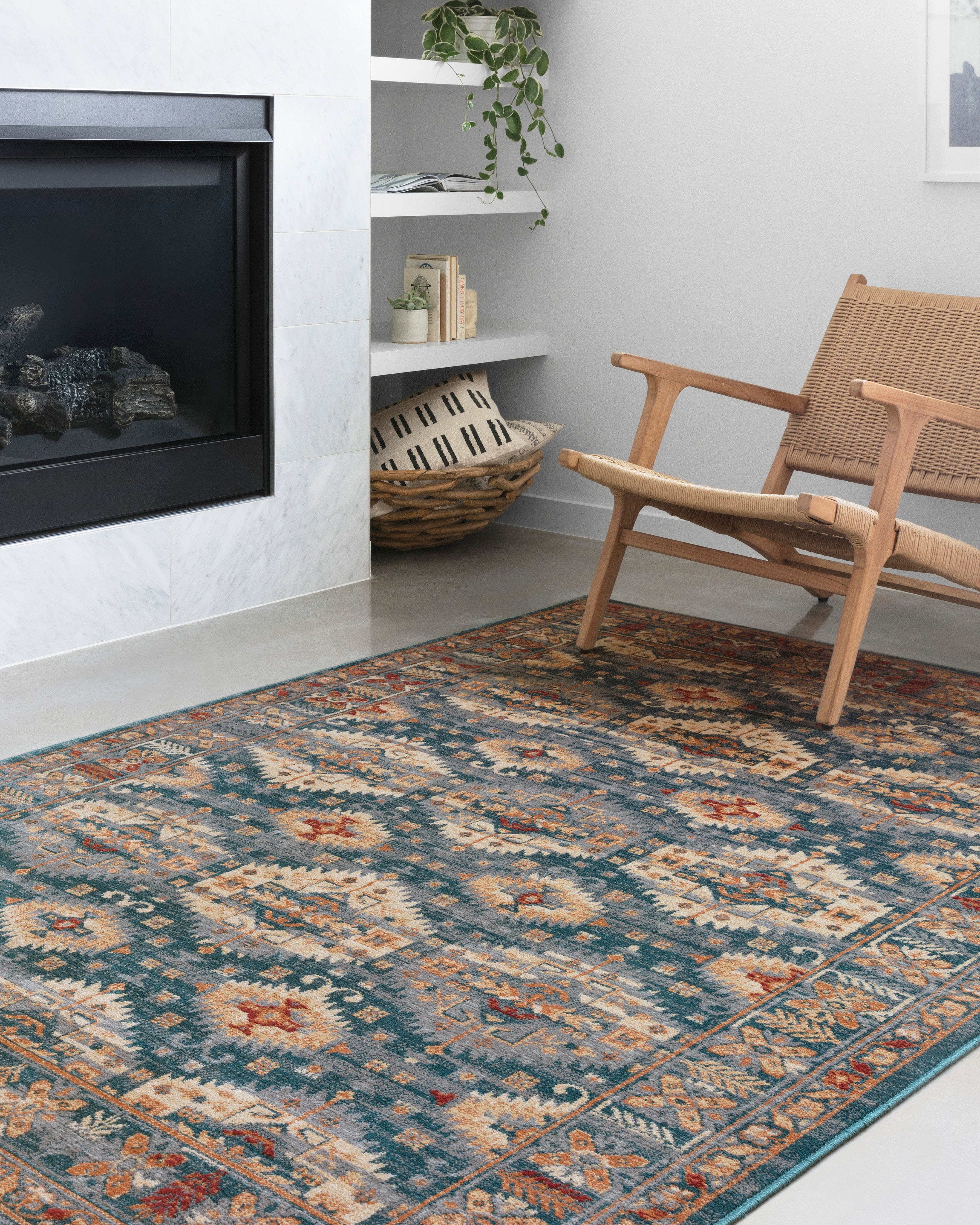 Loloi II Isadora Rug | Lagoon / Multi Loloi