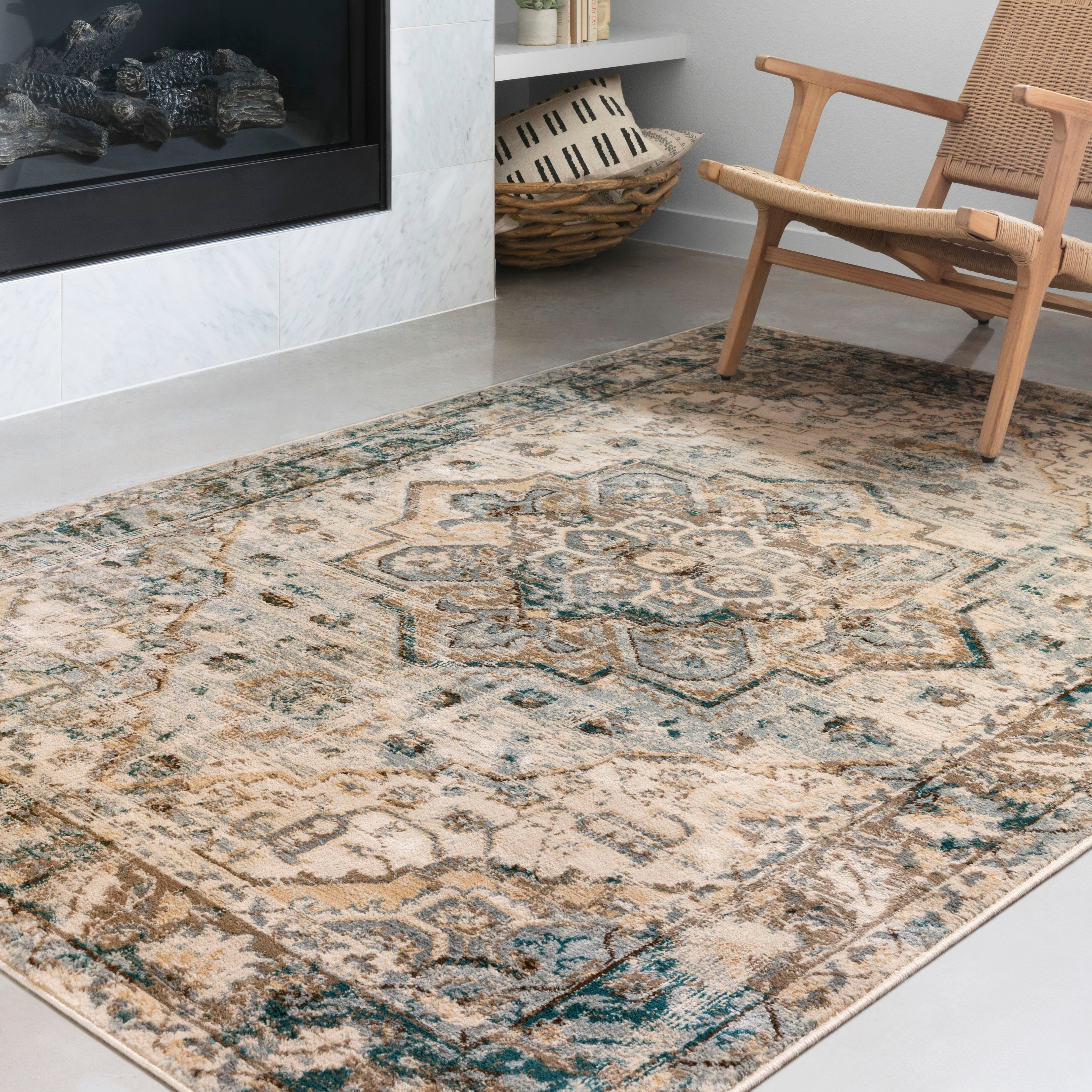 Loloi II Isadora Rug | Oatmeal / Bark Loloi