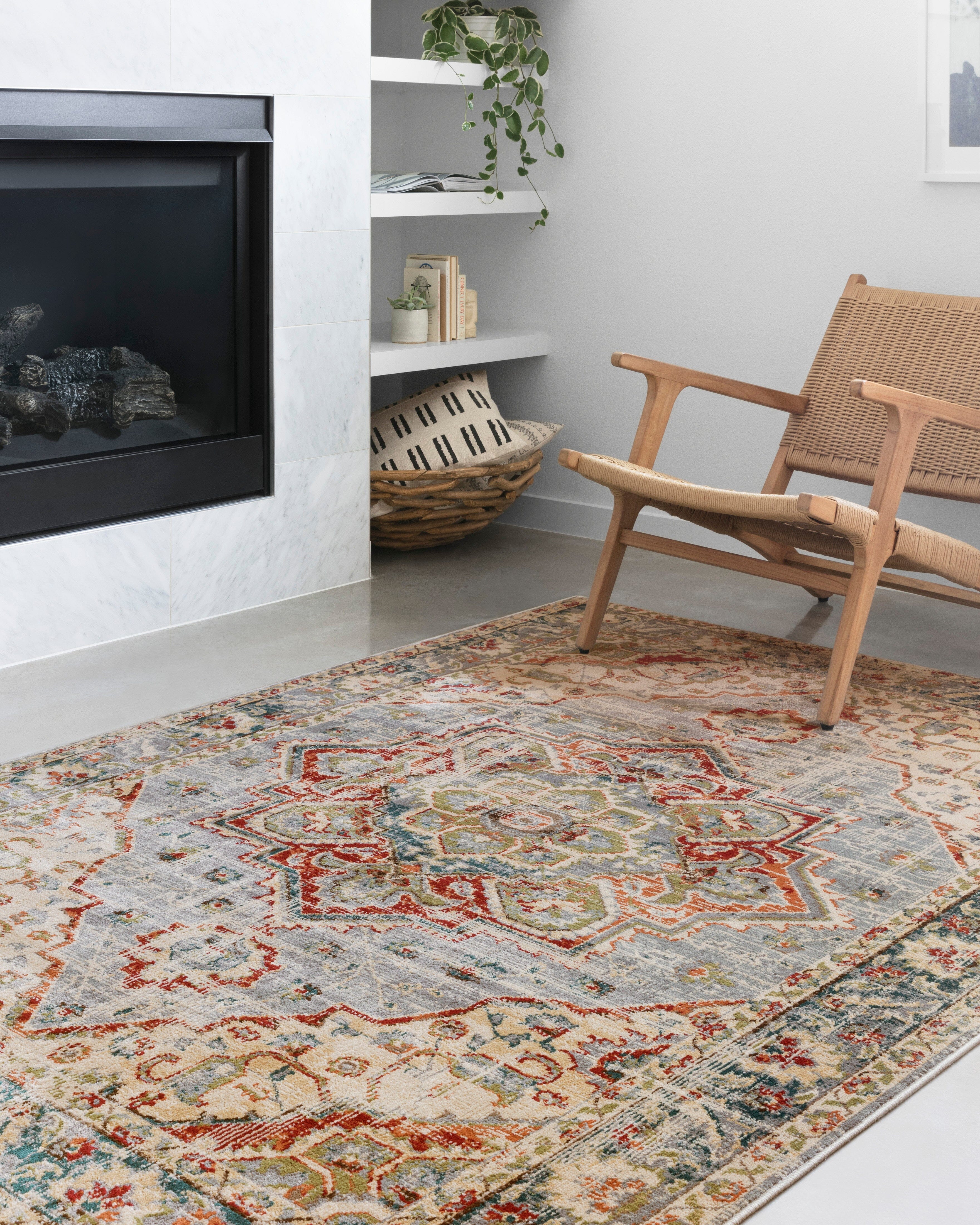 Loloi II Isadora Rug | Oatmeal / Multi Loloi