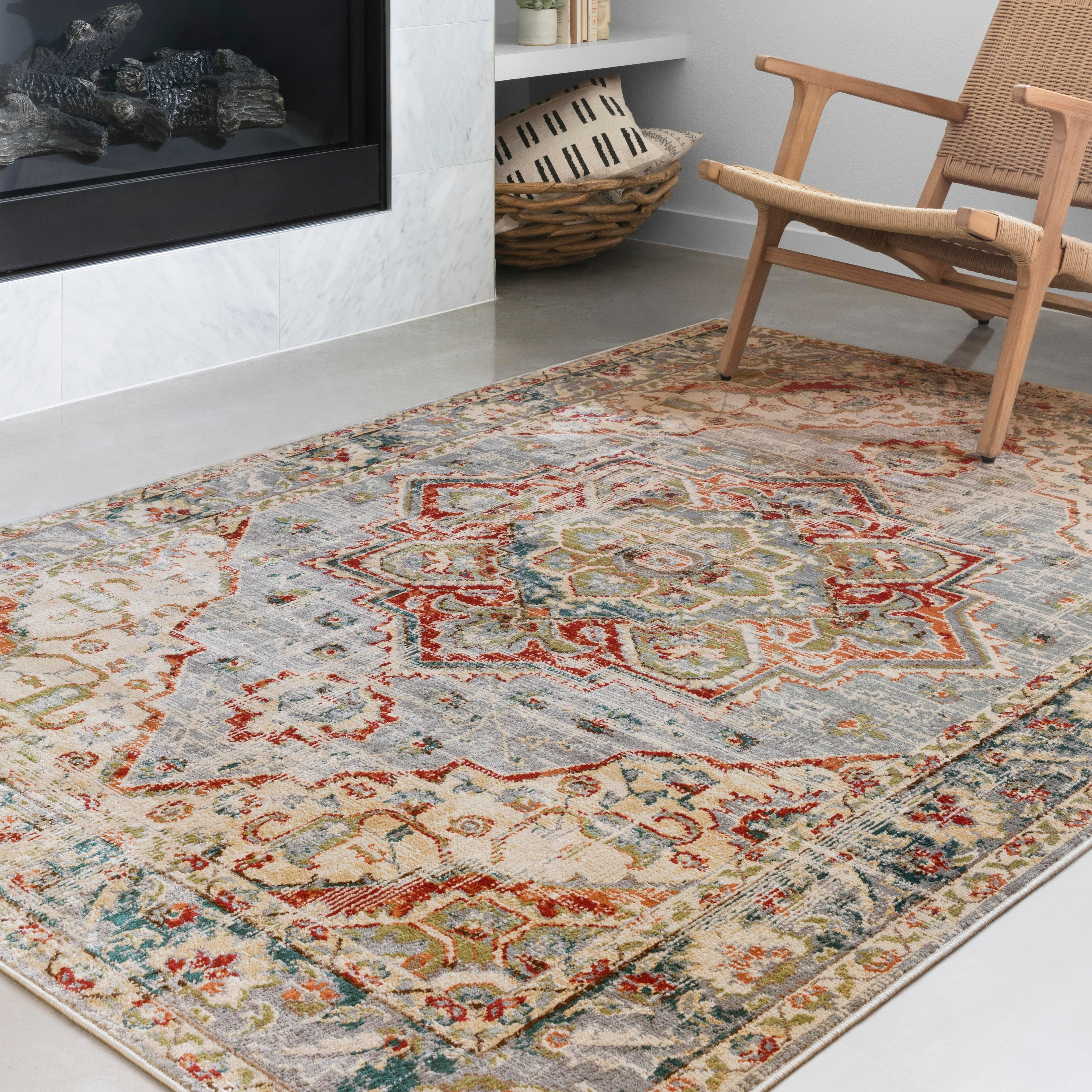 Loloi II Isadora Rug | Oatmeal / Multi Loloi