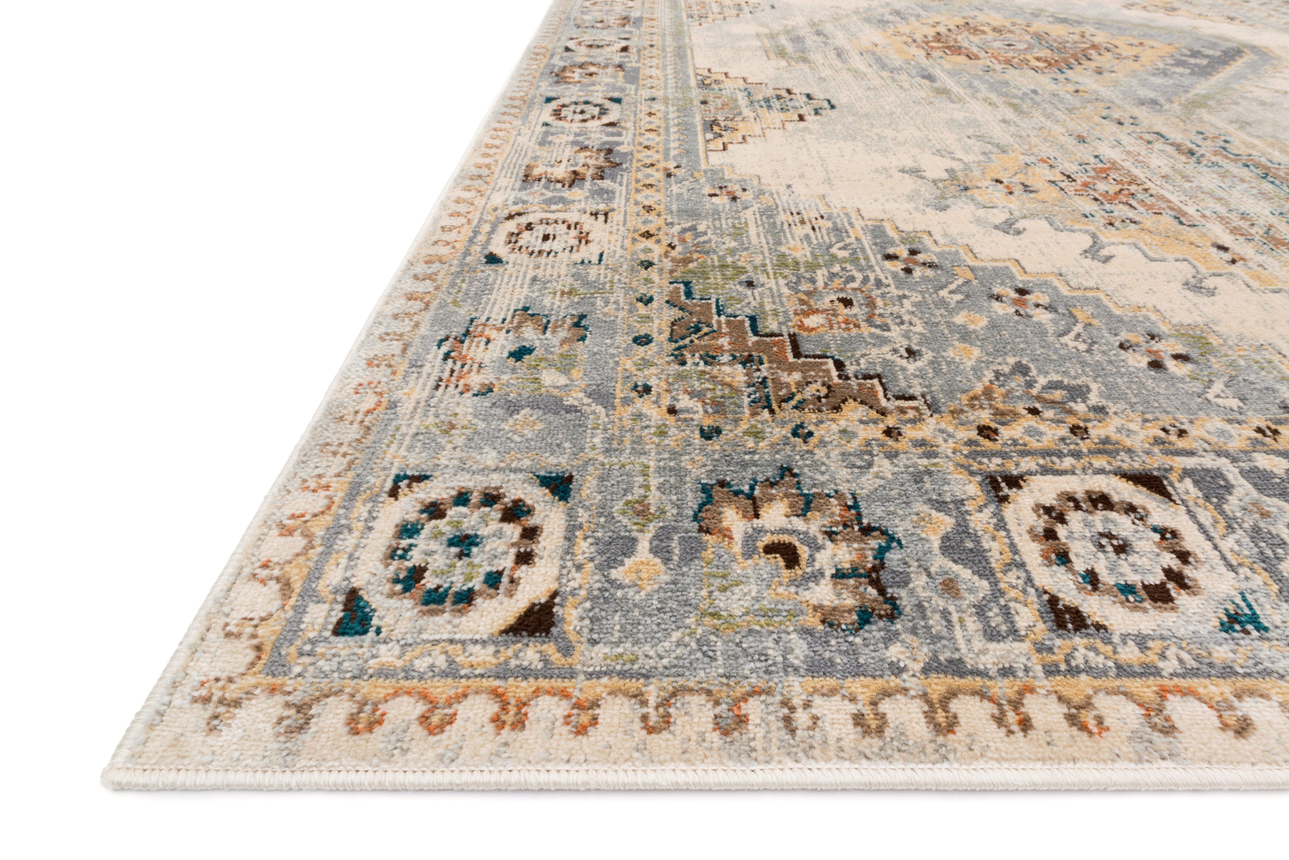 Loloi II Isadora Rug | Oatmeal / Silver Loloi