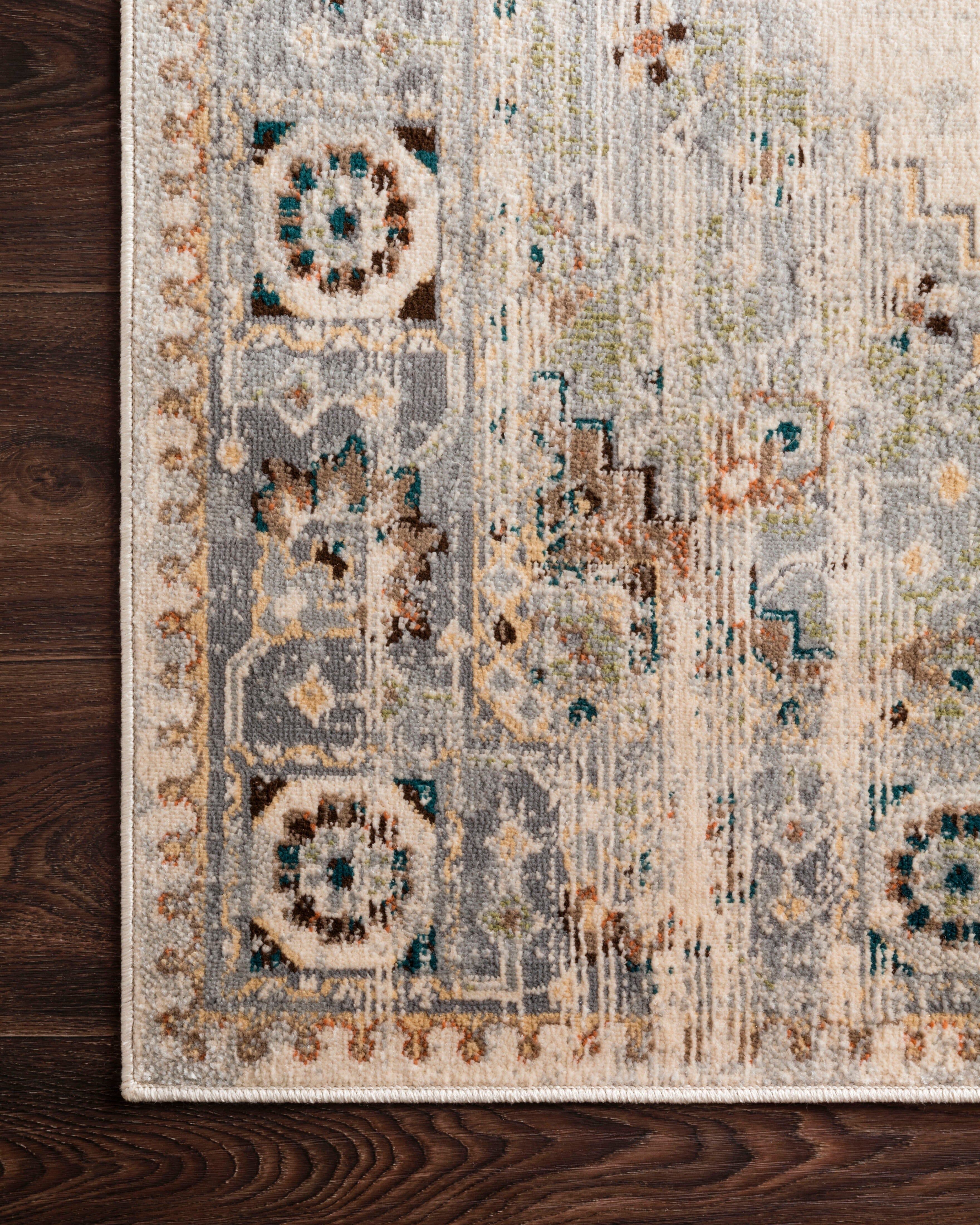 Loloi II Isadora Rug | Oatmeal / Silver Loloi