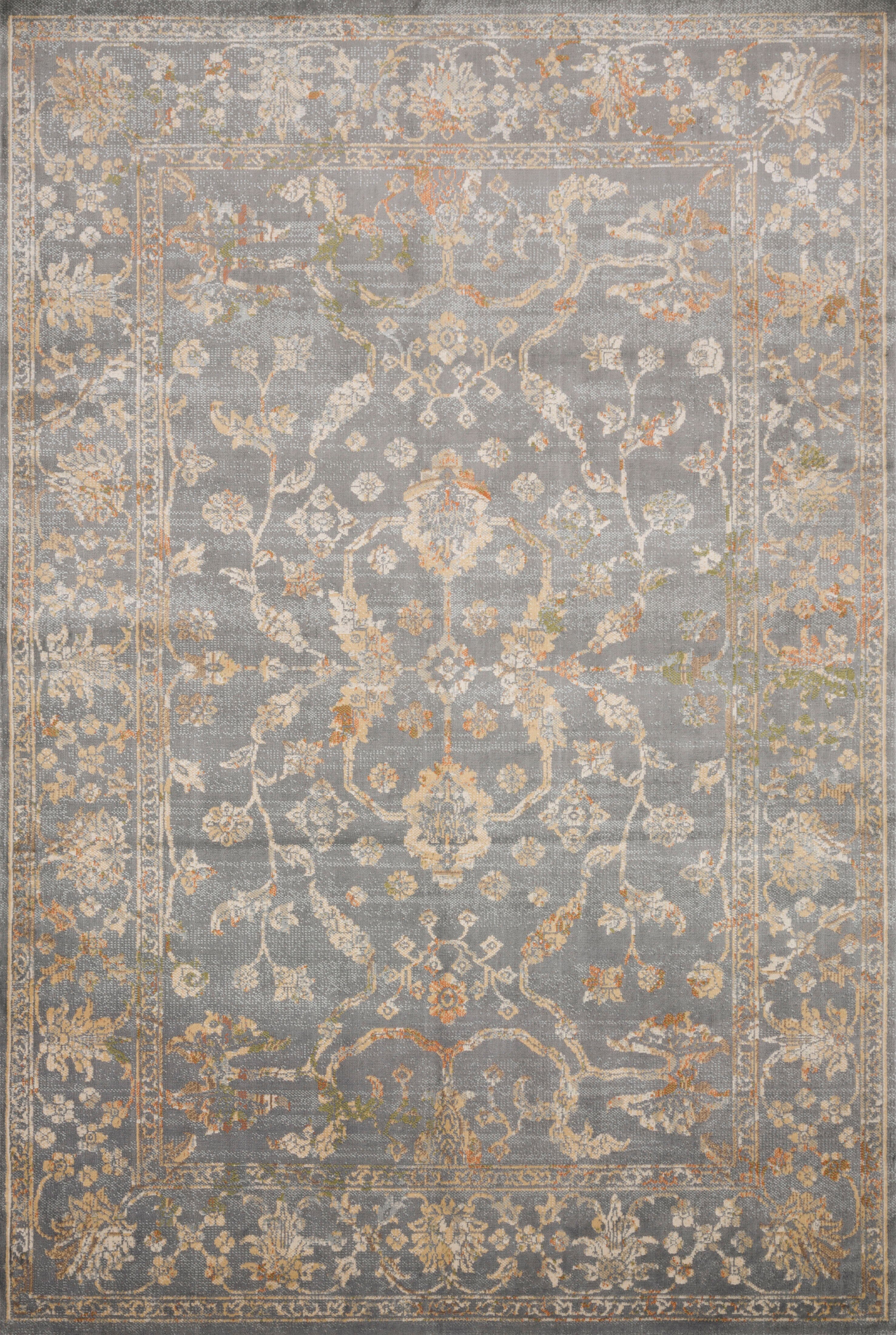 Loloi II Isadora Rug | Silver / Silver Loloi