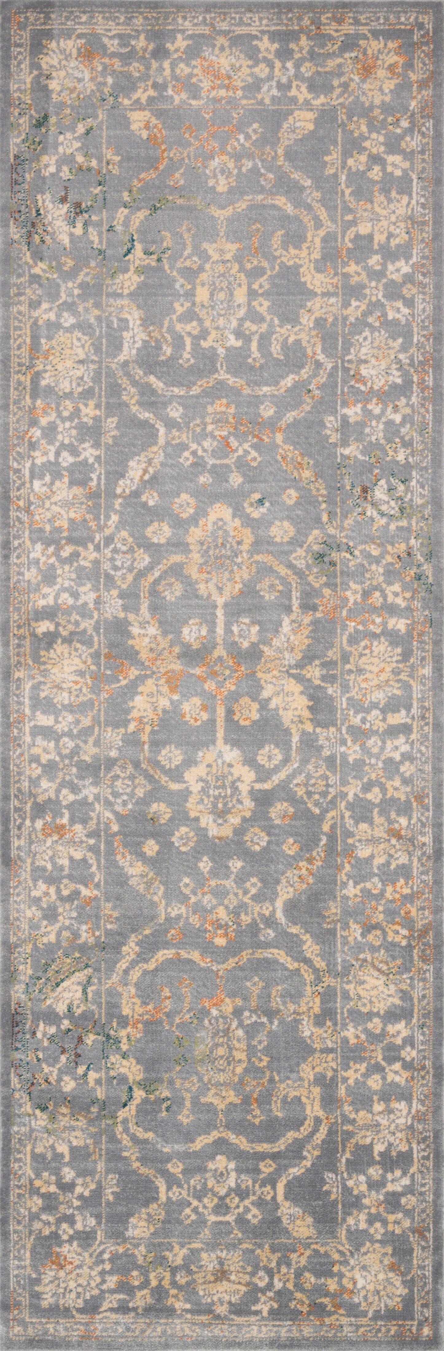 Loloi II Isadora Rug | Silver / Silver Loloi