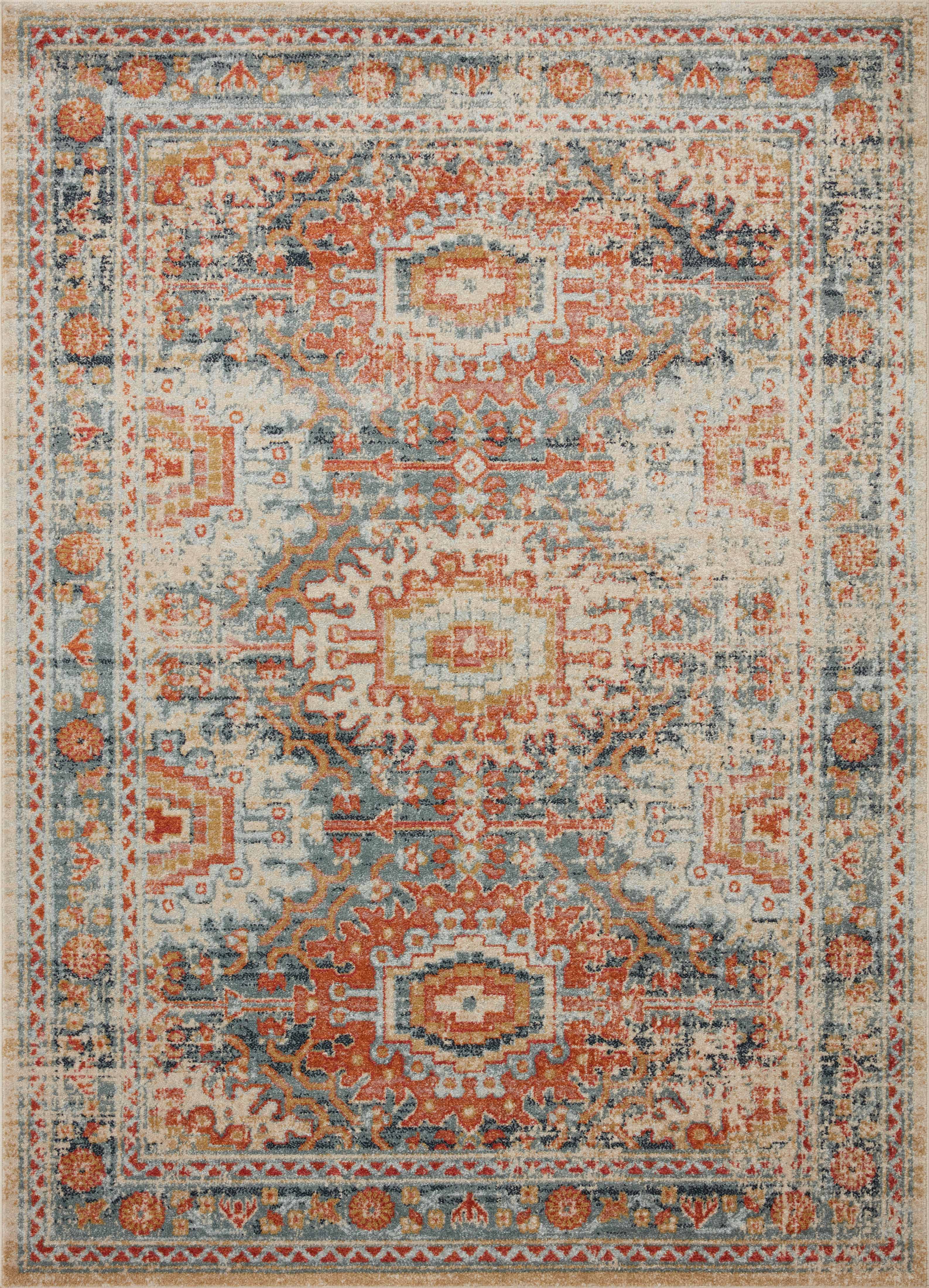 Loloi II Jocelyn Rug | Mist / Multi Loloi