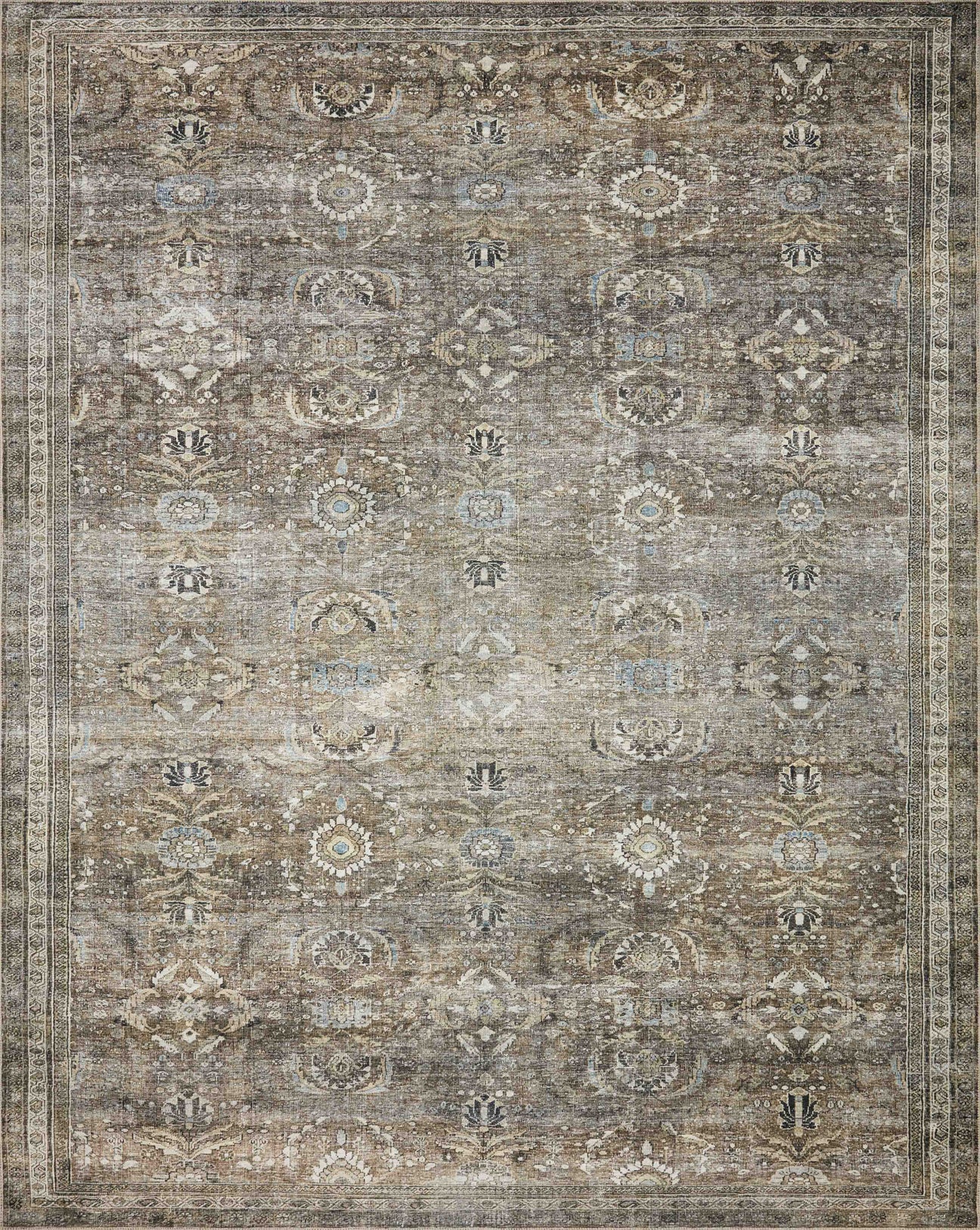 Loloi II Layla Rug Antique / Moss Huck & Peck