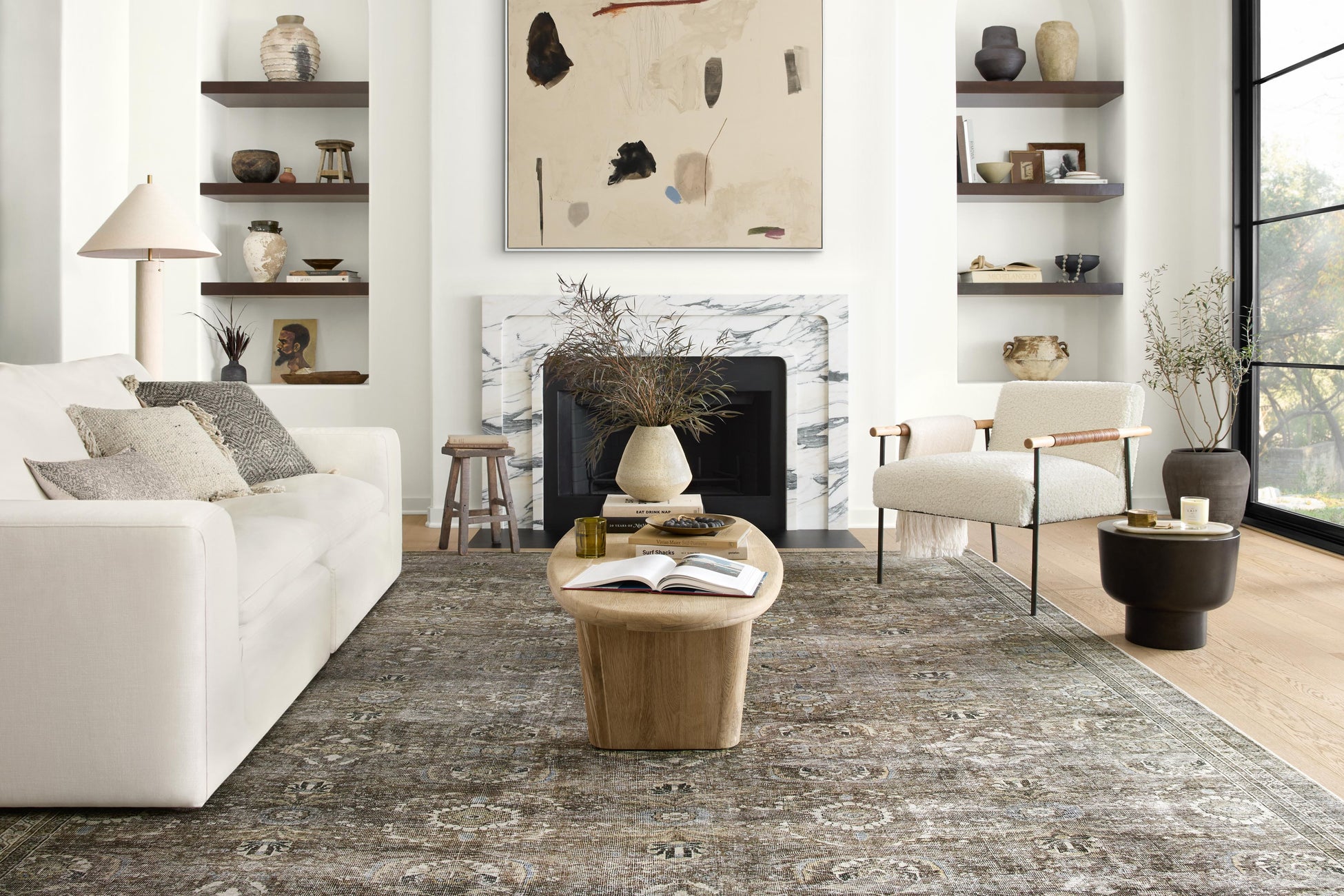 Loloi II Layla Rug Antique / Moss Huck & Peck