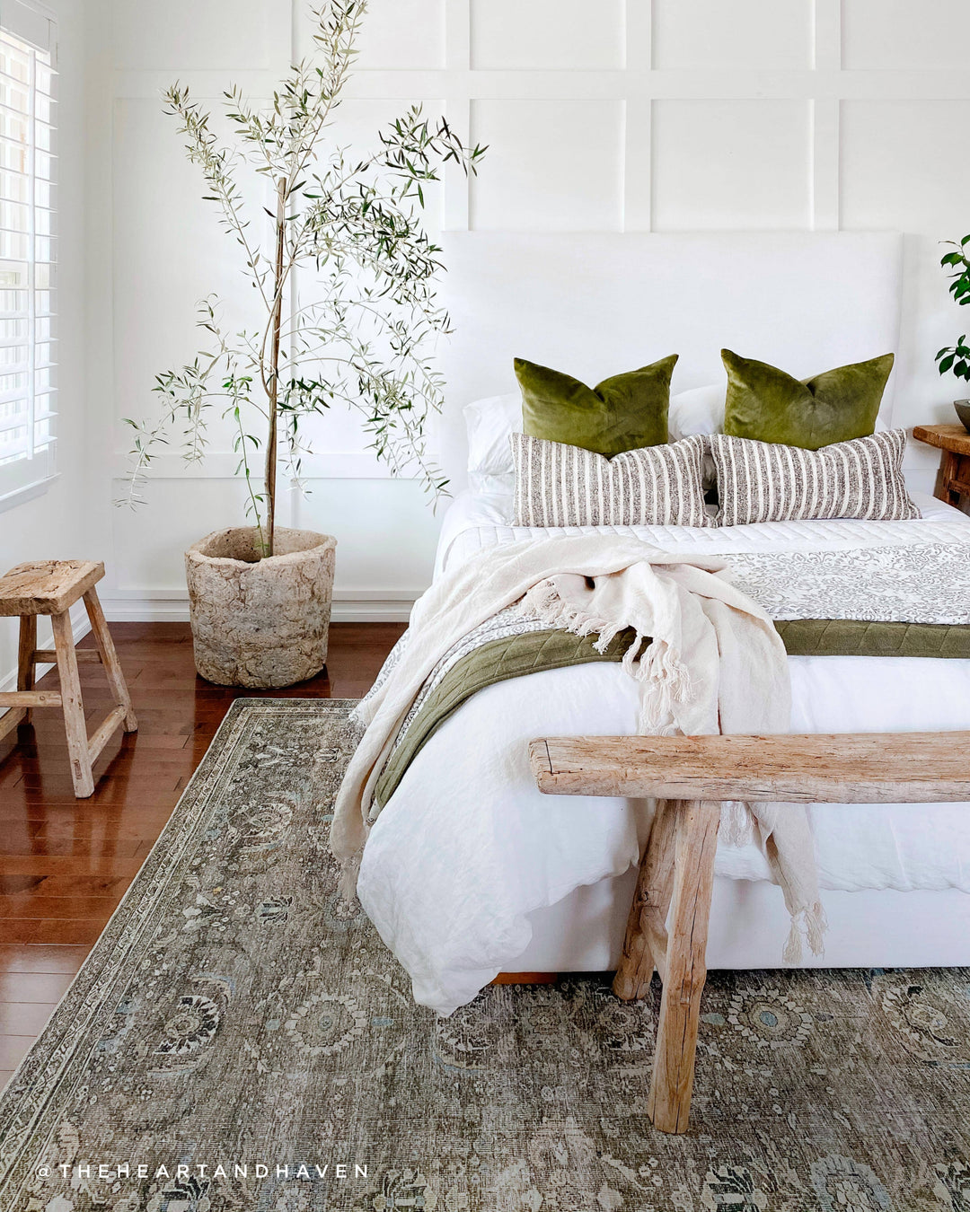 Loloi II Layla Rug | Antique / Moss | Huck & Peck