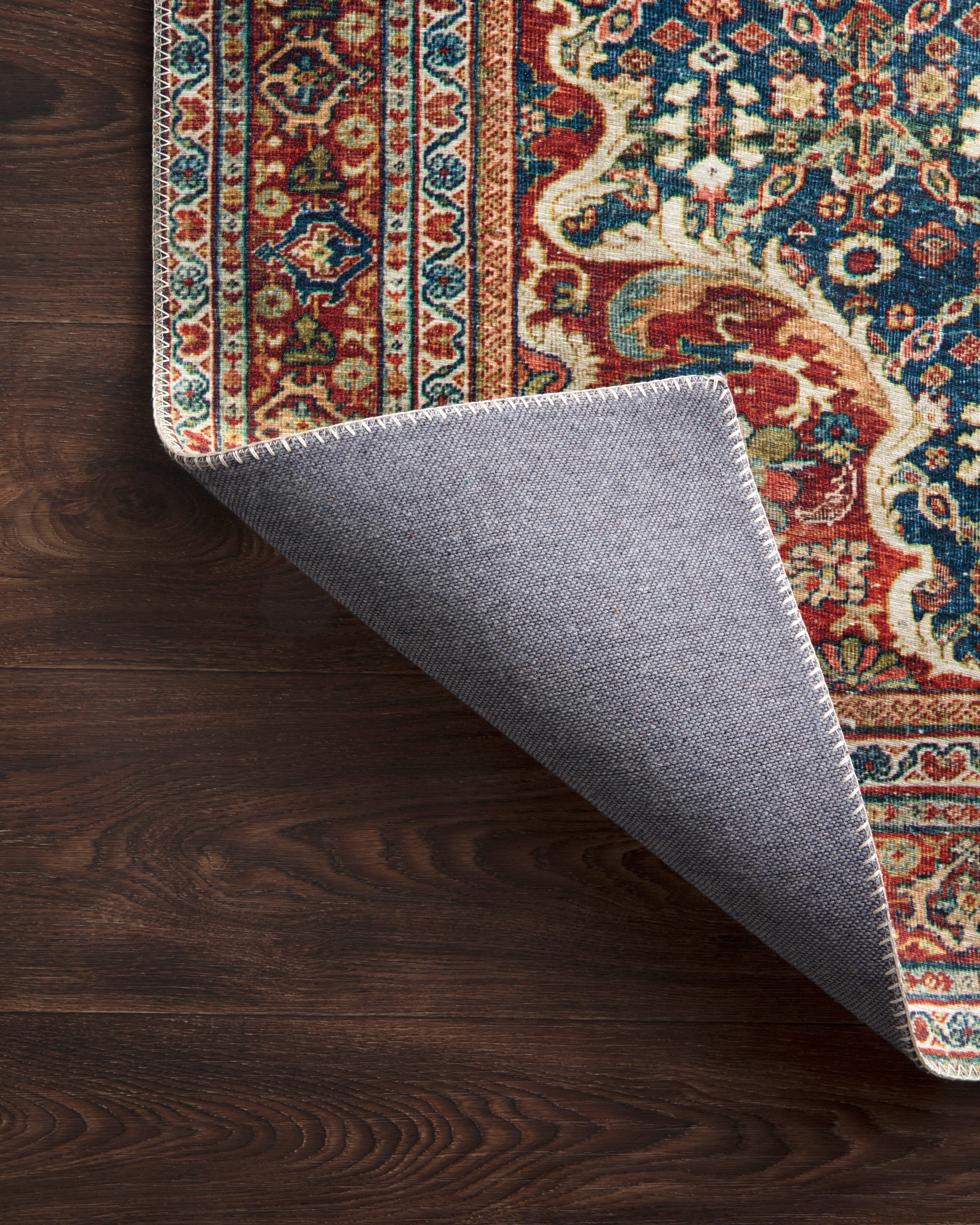 Loloi II Layla Rug | Cobalt Blue / Spice Loloi