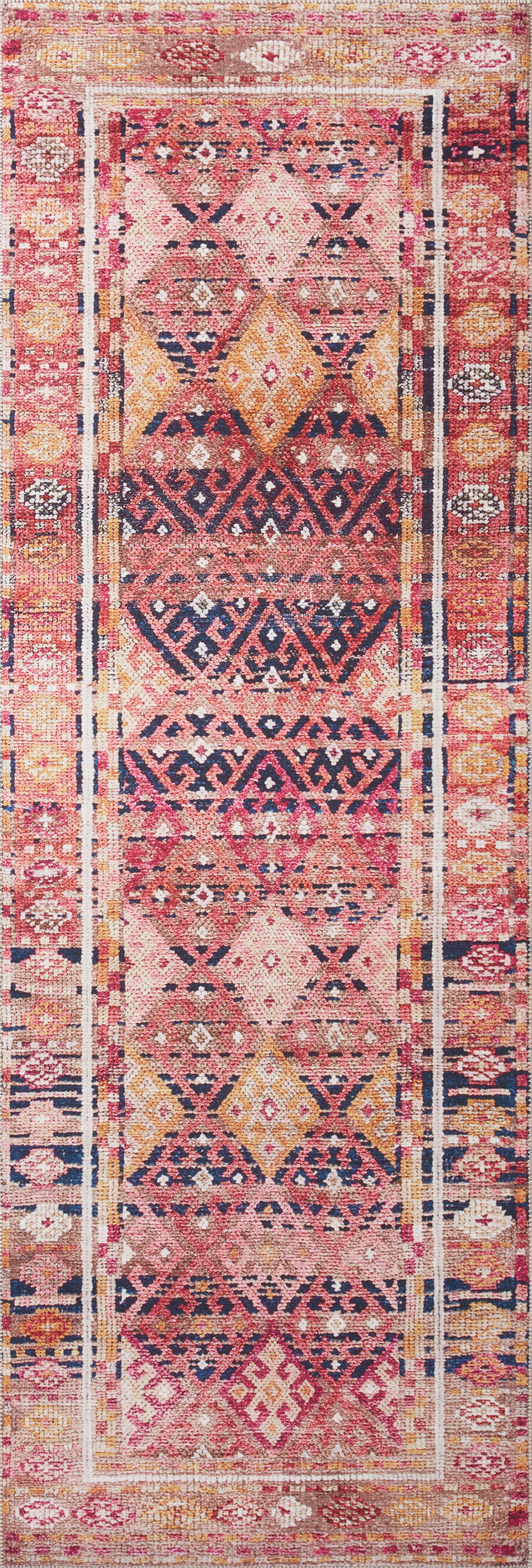 Loloi II Layla Rug | Magenta / Multi Loloi