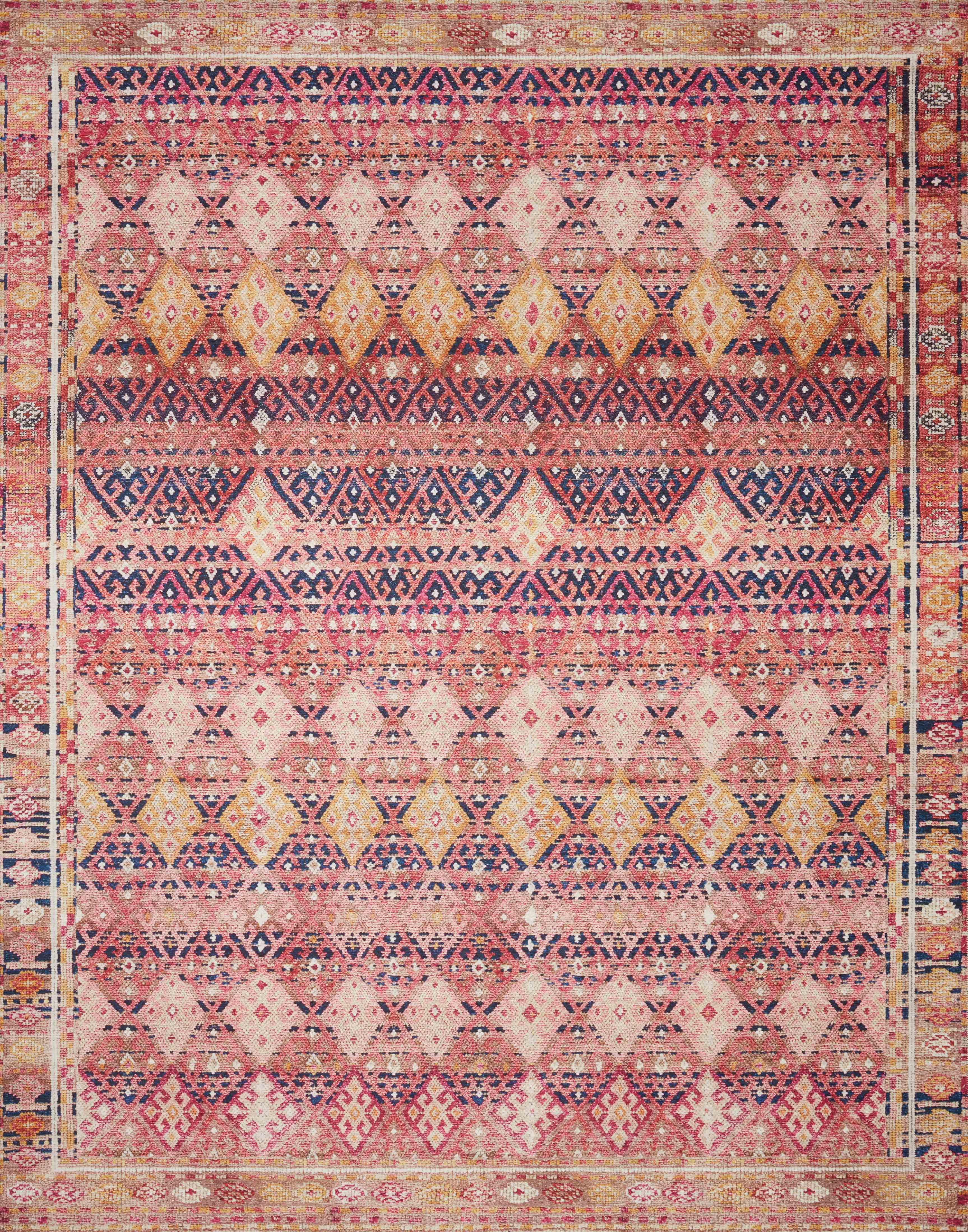 Loloi II Layla Rug | Magenta / Multi Loloi