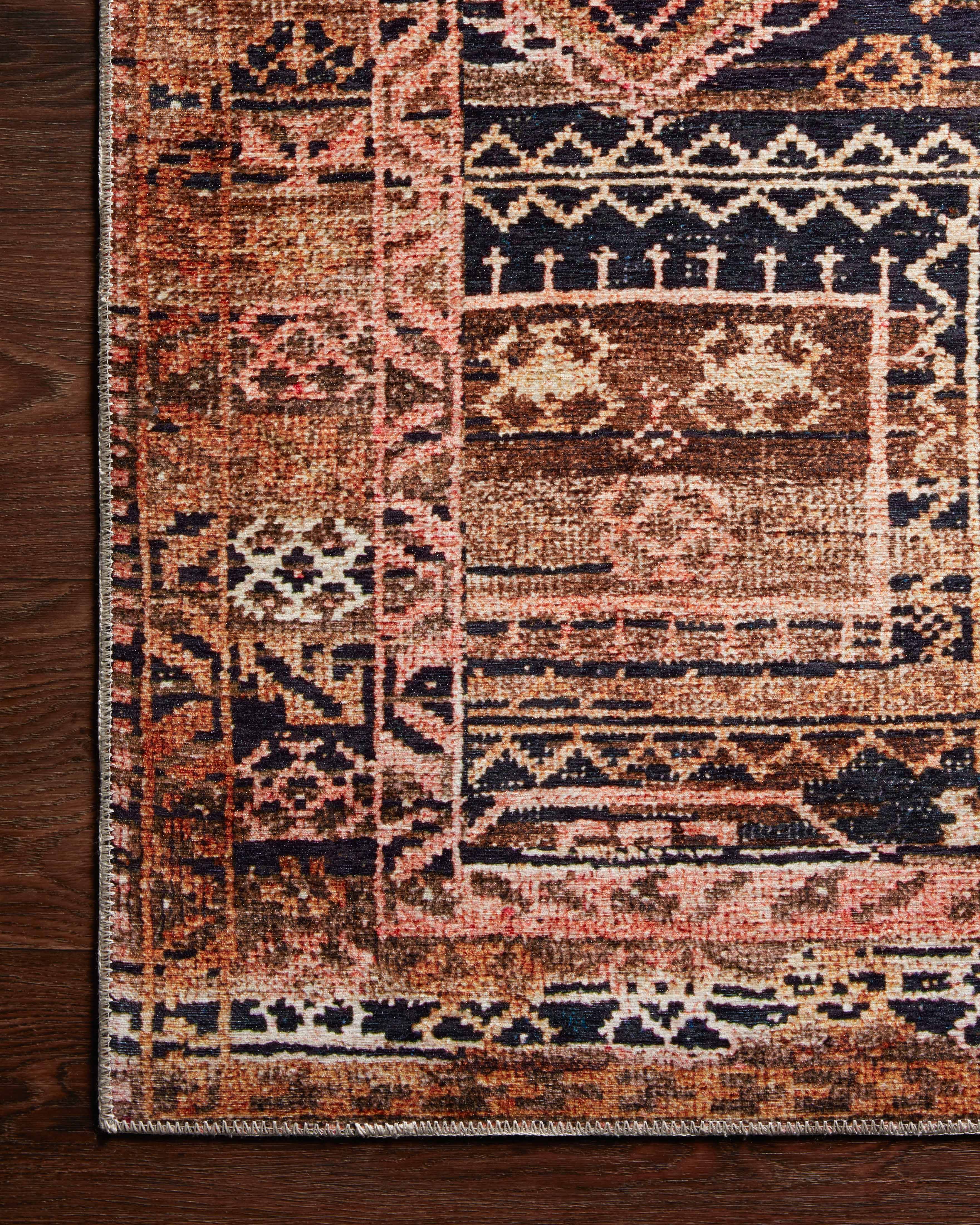 Loloi II Layla Rug | Mocha / Blush Loloi