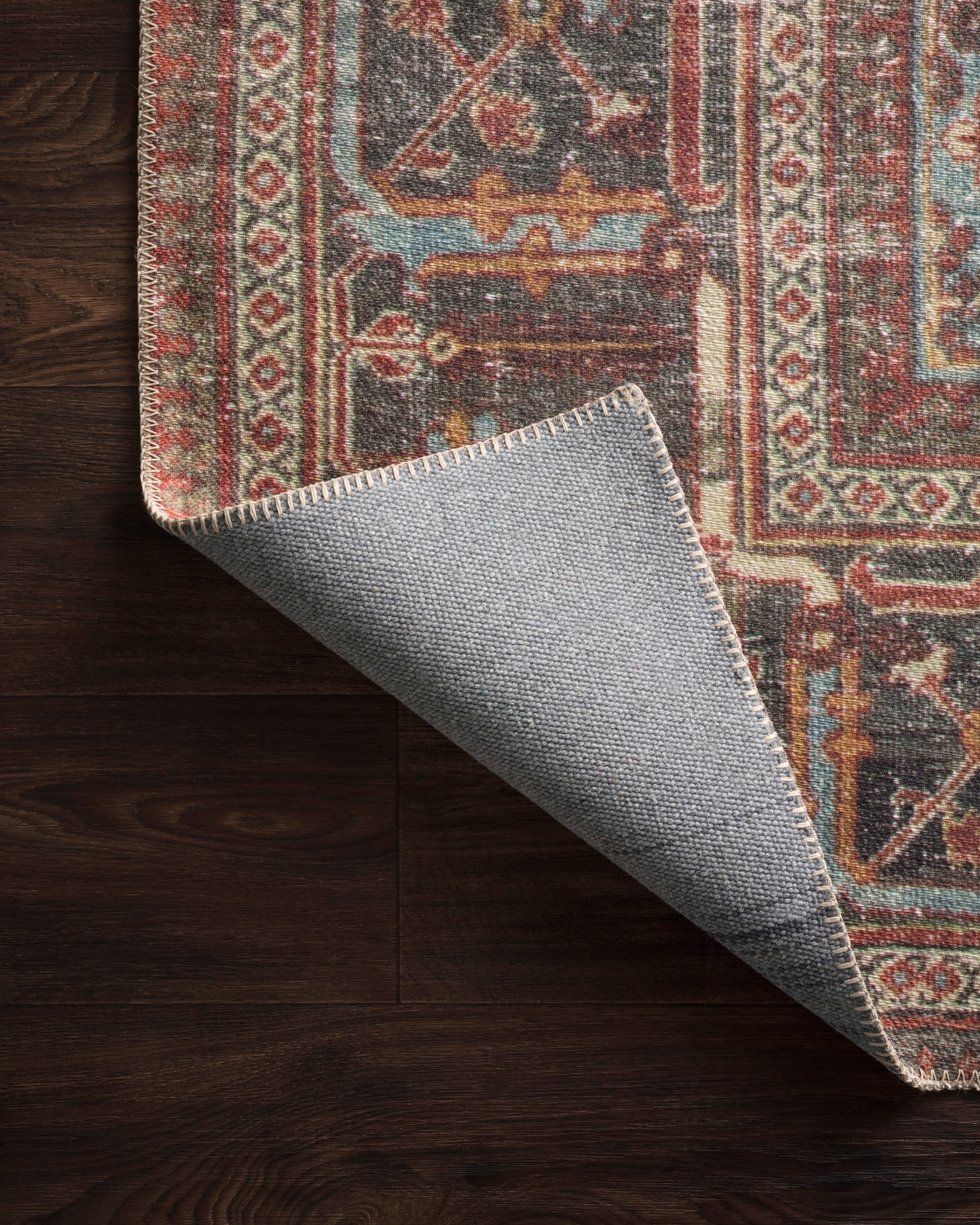 Loloi II Loren Rug | Brick / Midnight Loloi