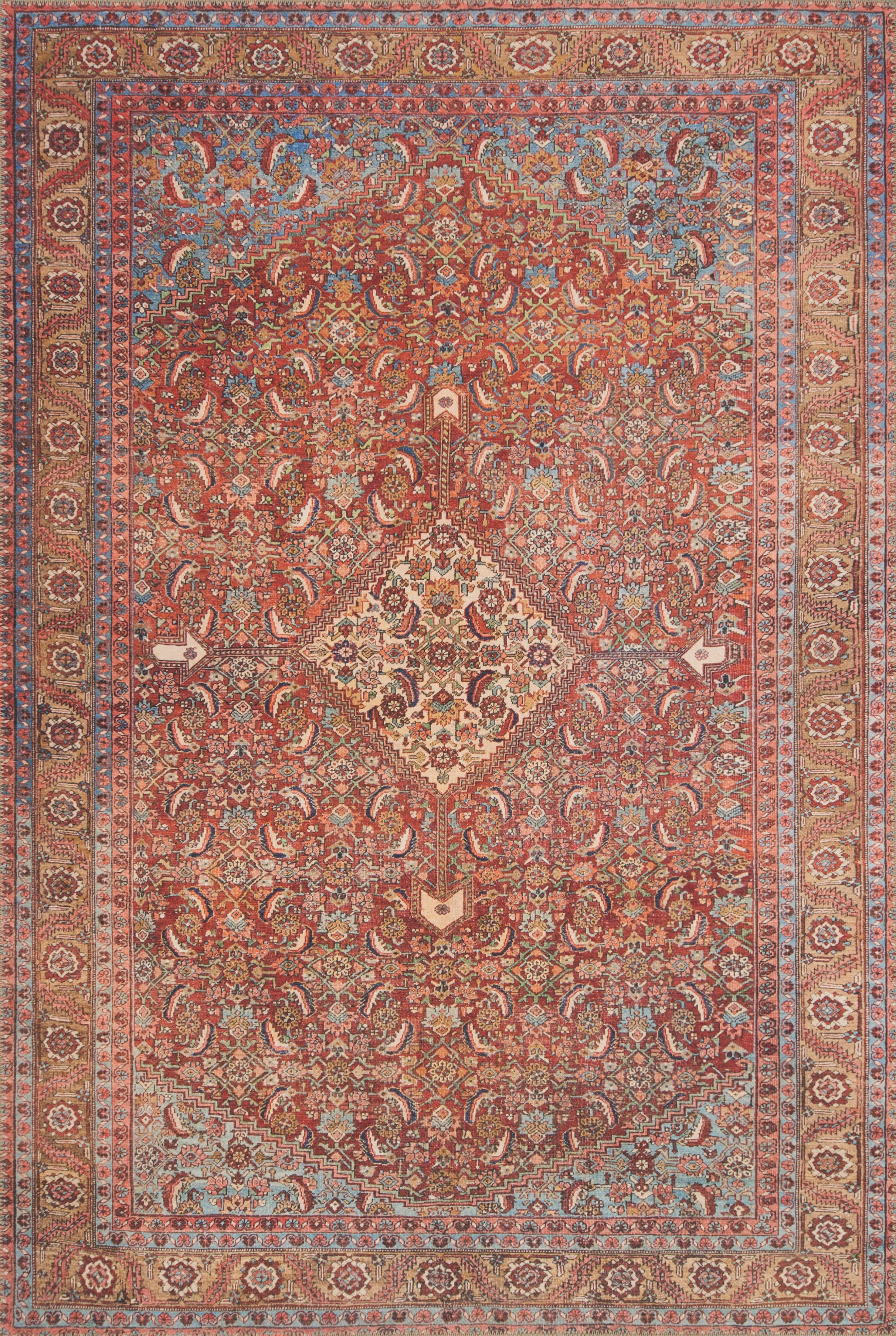 Loloi II Loren Rug | Red / Multi Loloi