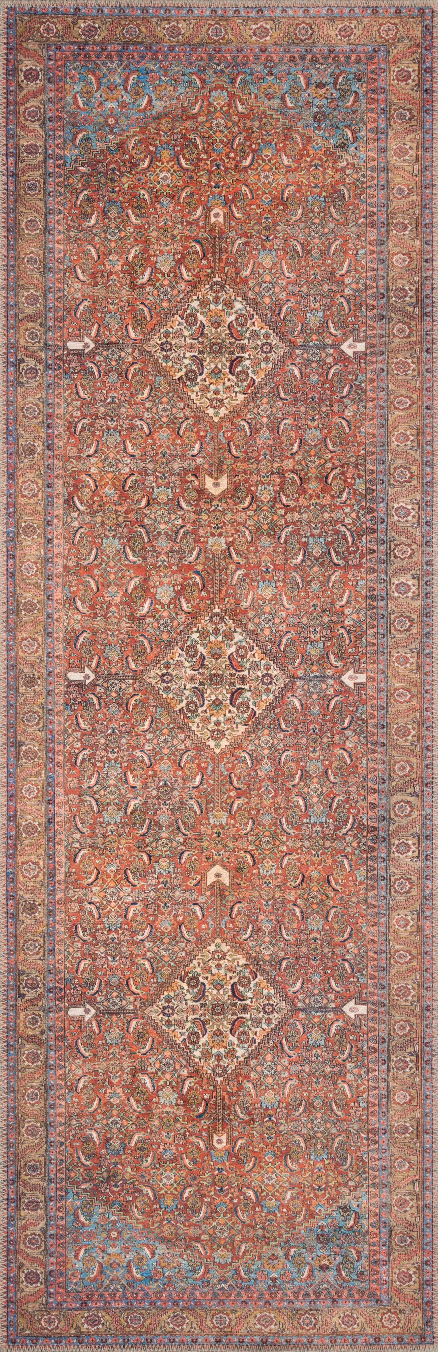 Loloi II Loren Rug | Red / Multi Loloi