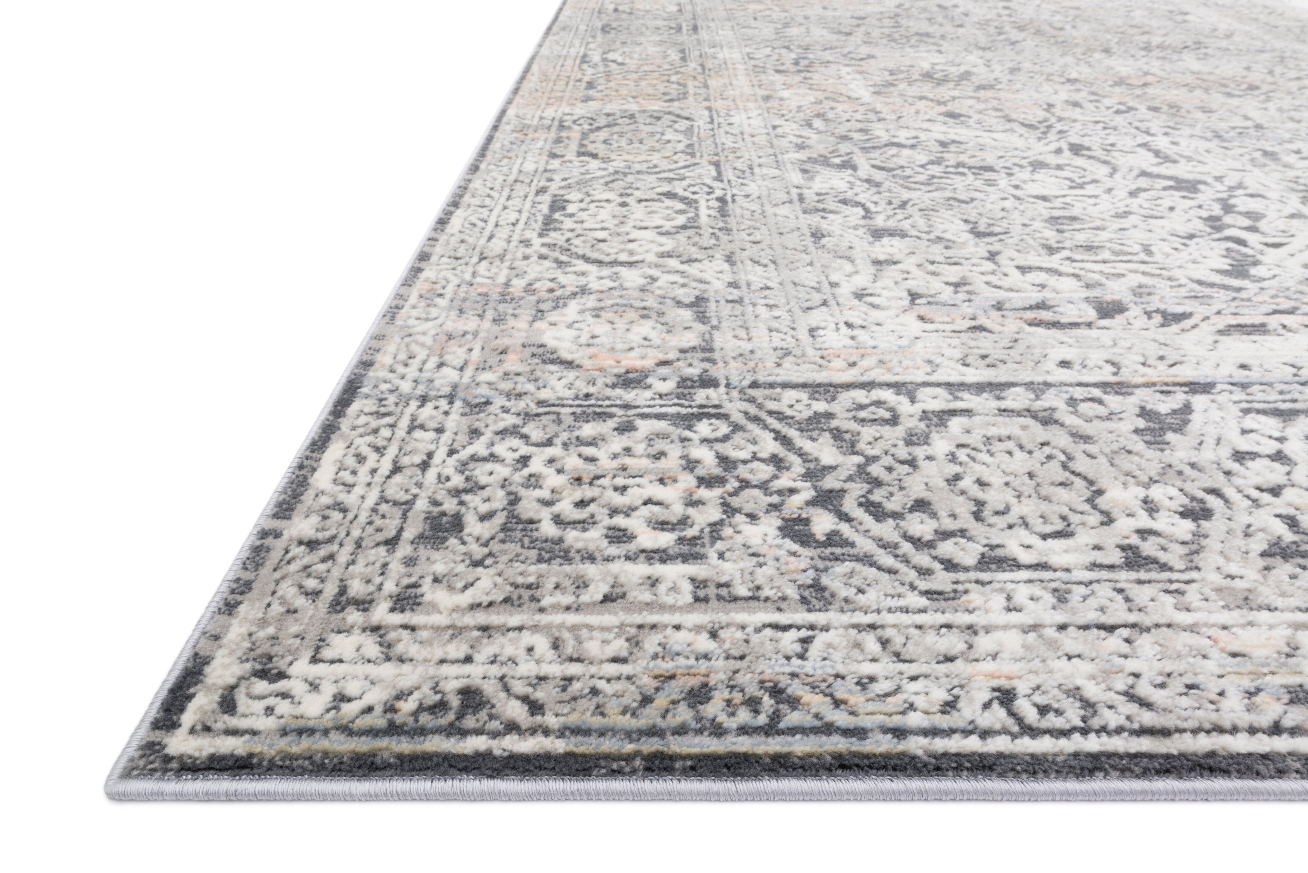 Loloi II Lucia Rug | Steel / Ivory Loloi