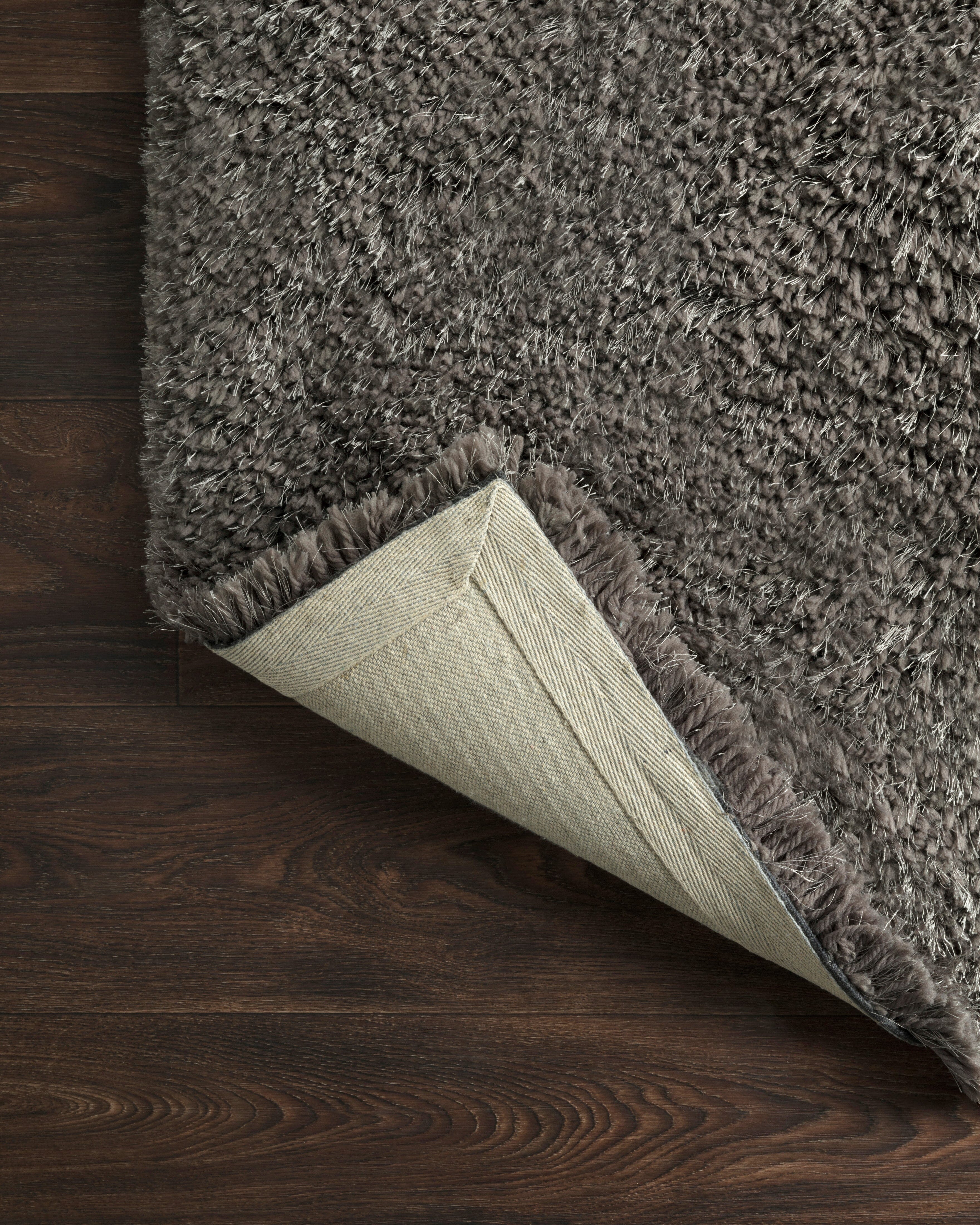 Loloi II Mila Shag Rug | Charcoal Loloi