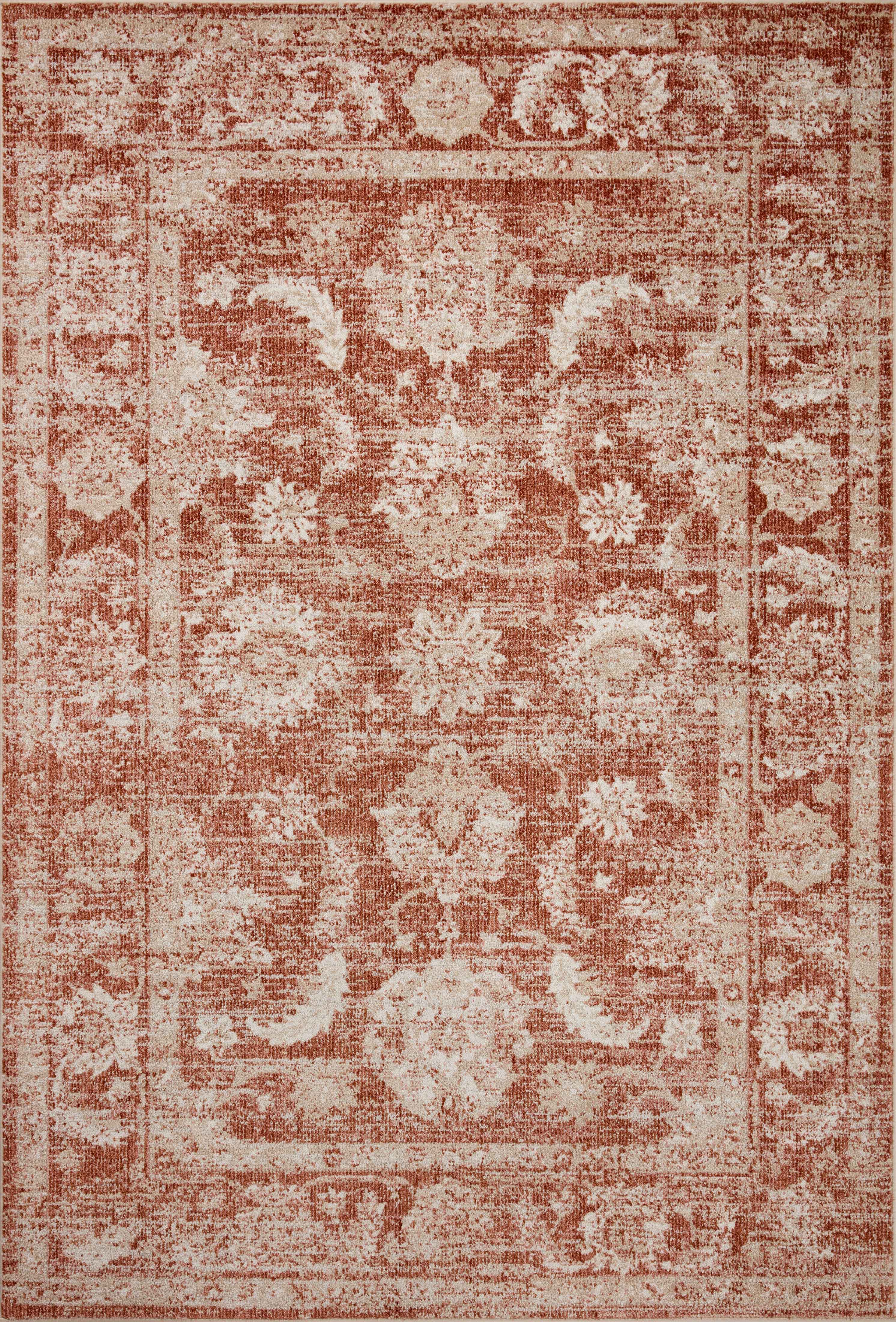 Loloi II Odette Rug | Rust / Ivory Loloi