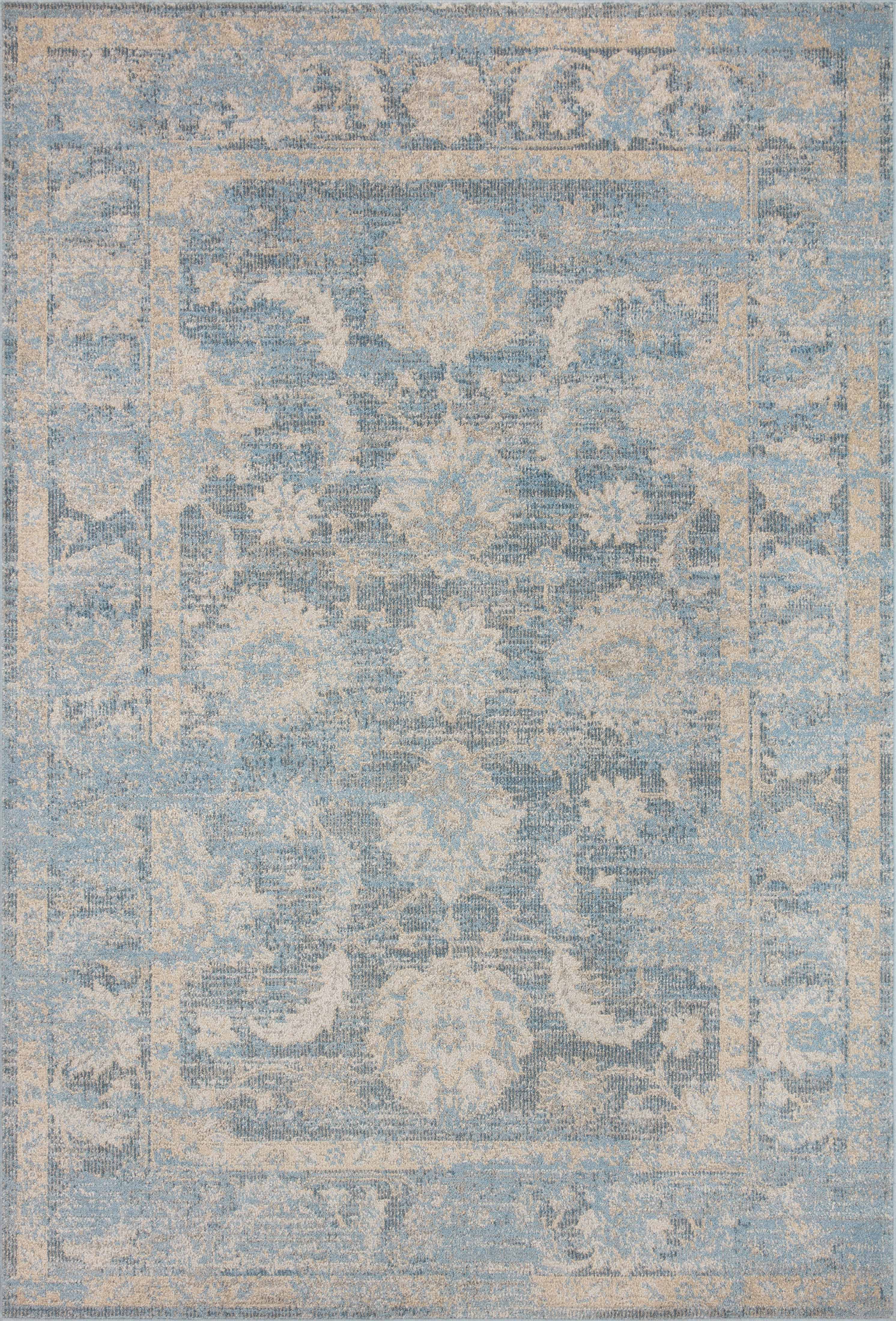 Loloi II Odette Rug | Sky / Beige Loloi