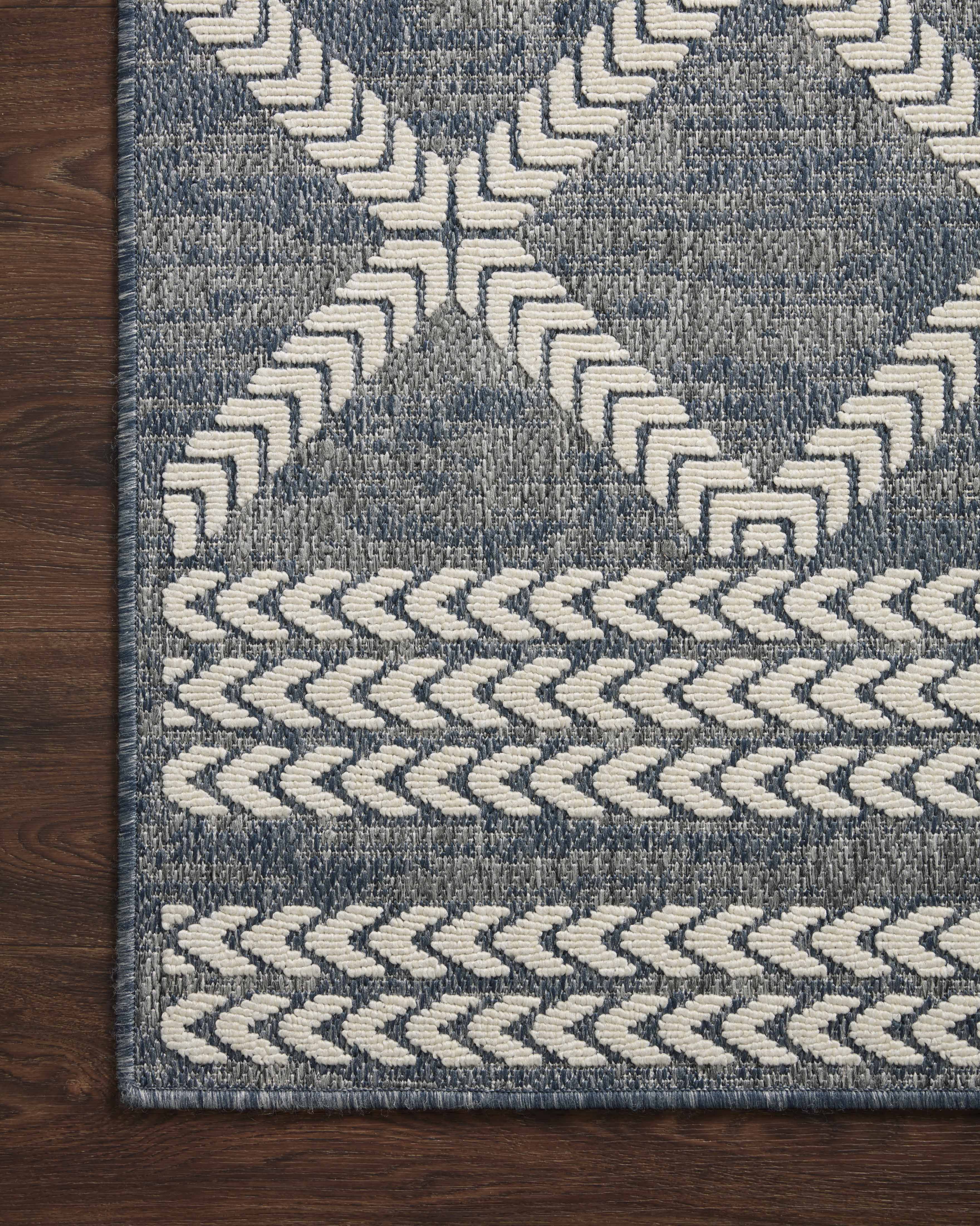 Loloi II Rainier Rug | Denim / Ivory Loloi