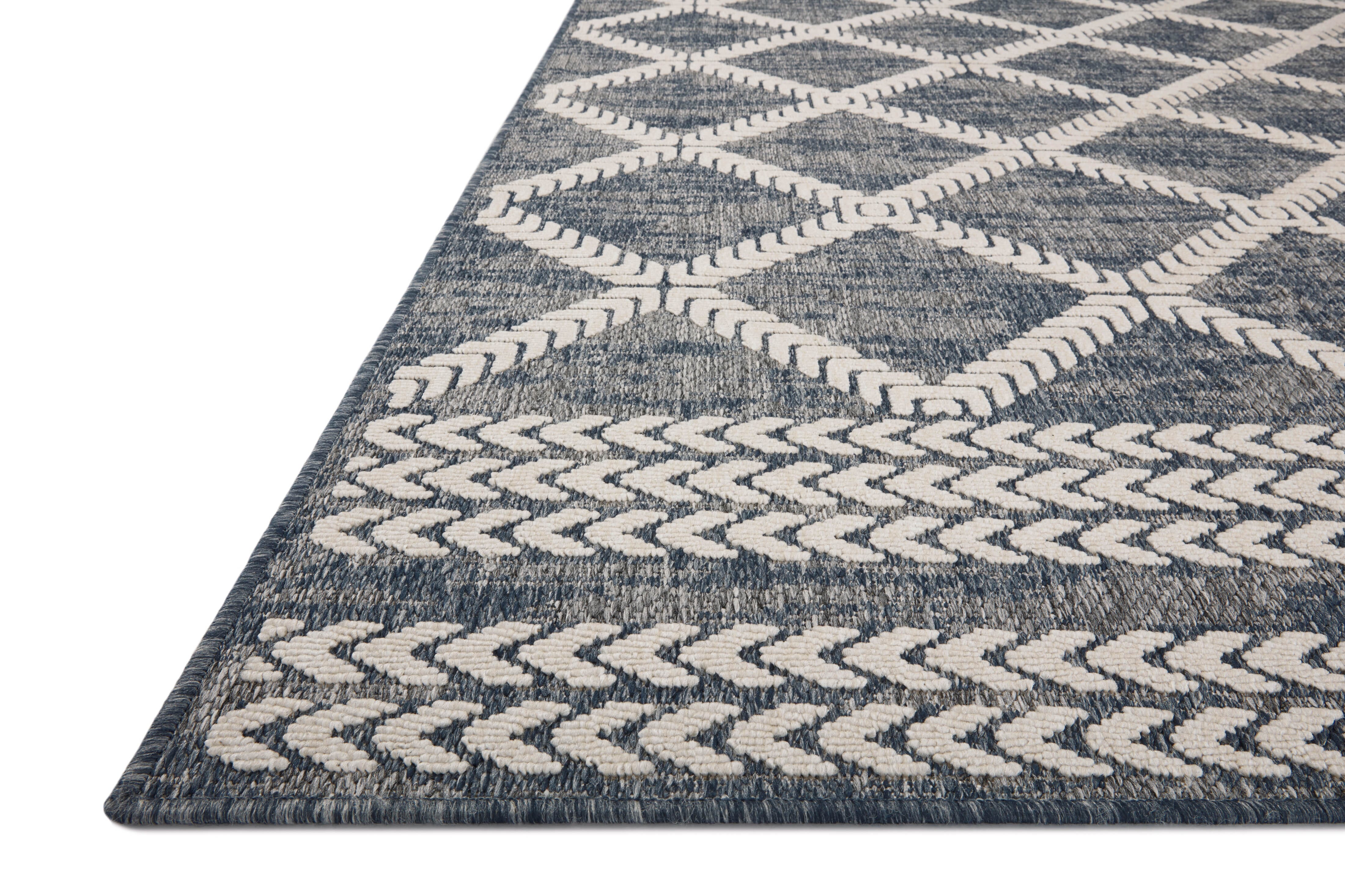 Loloi II Rainier Rug | Denim / Ivory Loloi