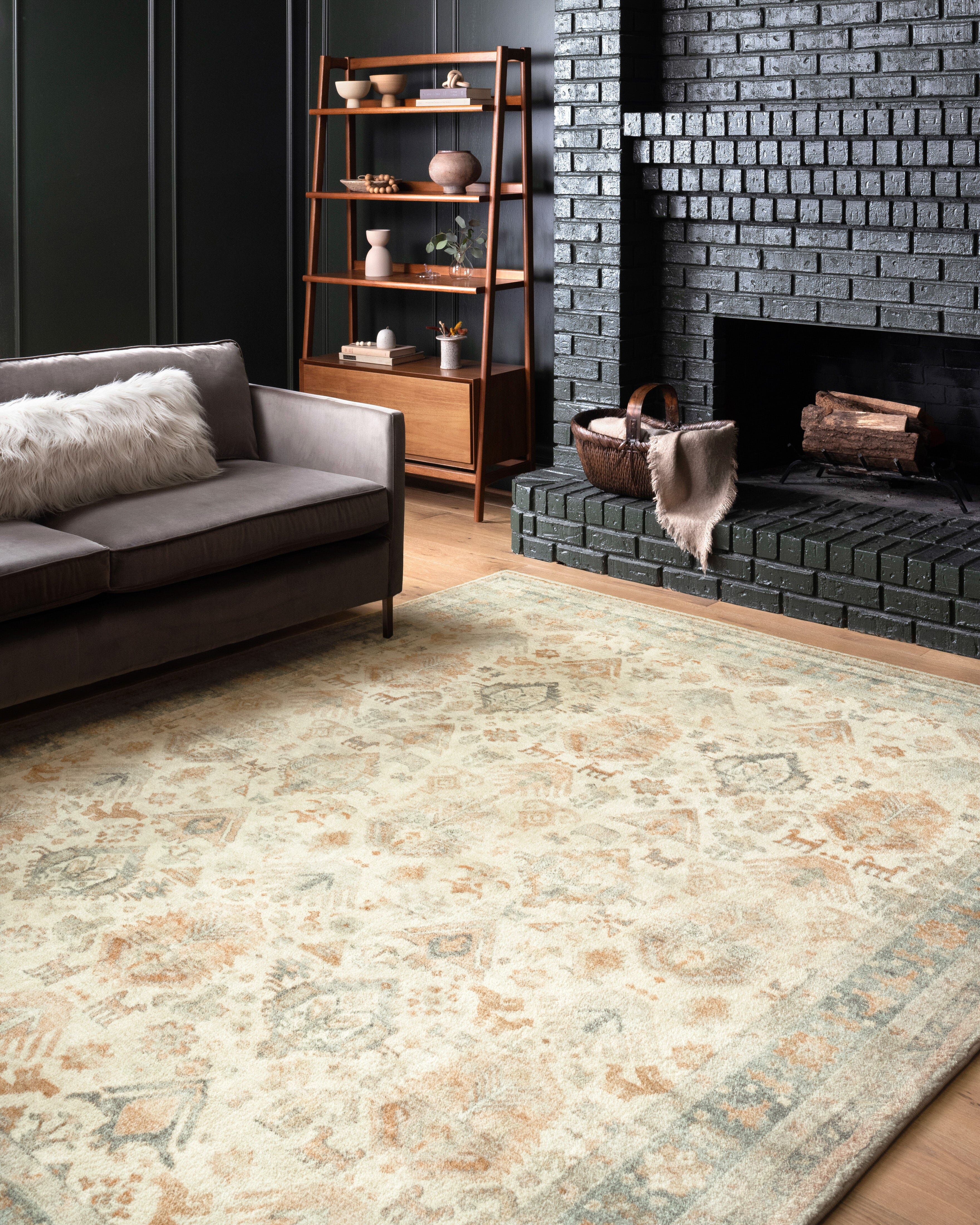 Loloi II Rosette Rug | Beige / Multi Loloi