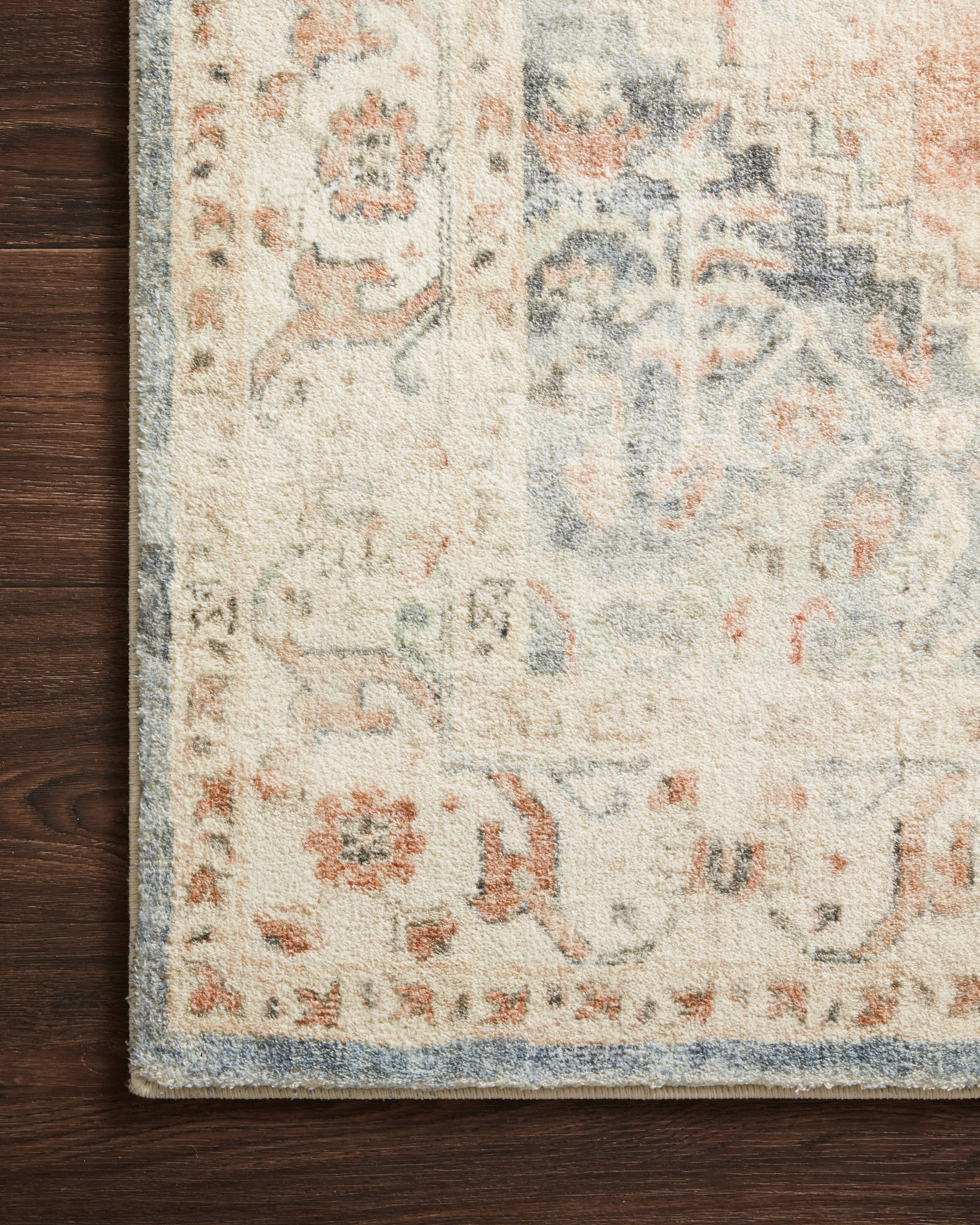 Loloi II Rosette Rug | Clay / Ivory Loloi