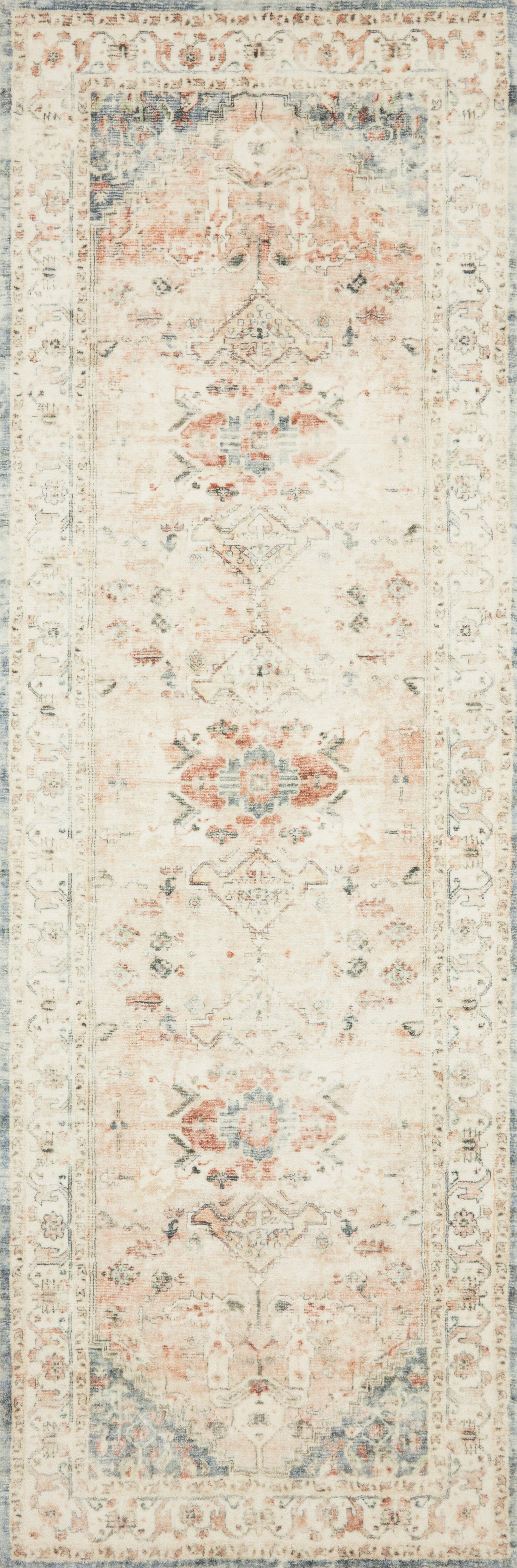 Loloi II Rosette Rug | Clay / Ivory Loloi