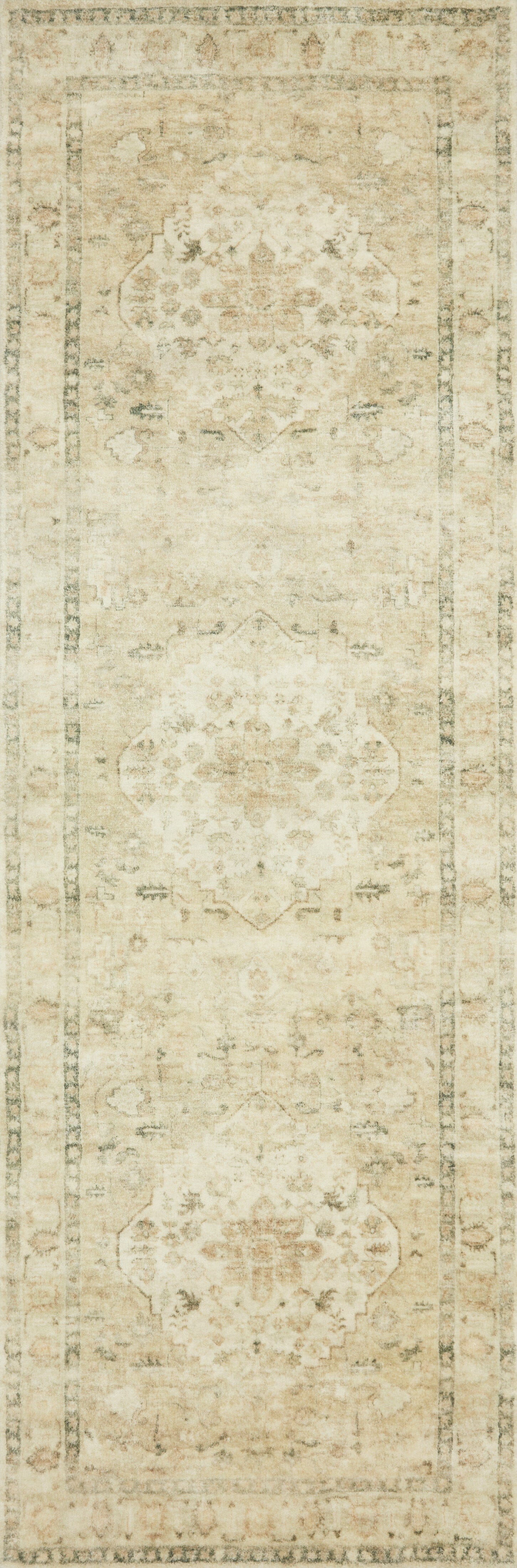 Loloi II Rosette Rug | Sand / Ivory Loloi