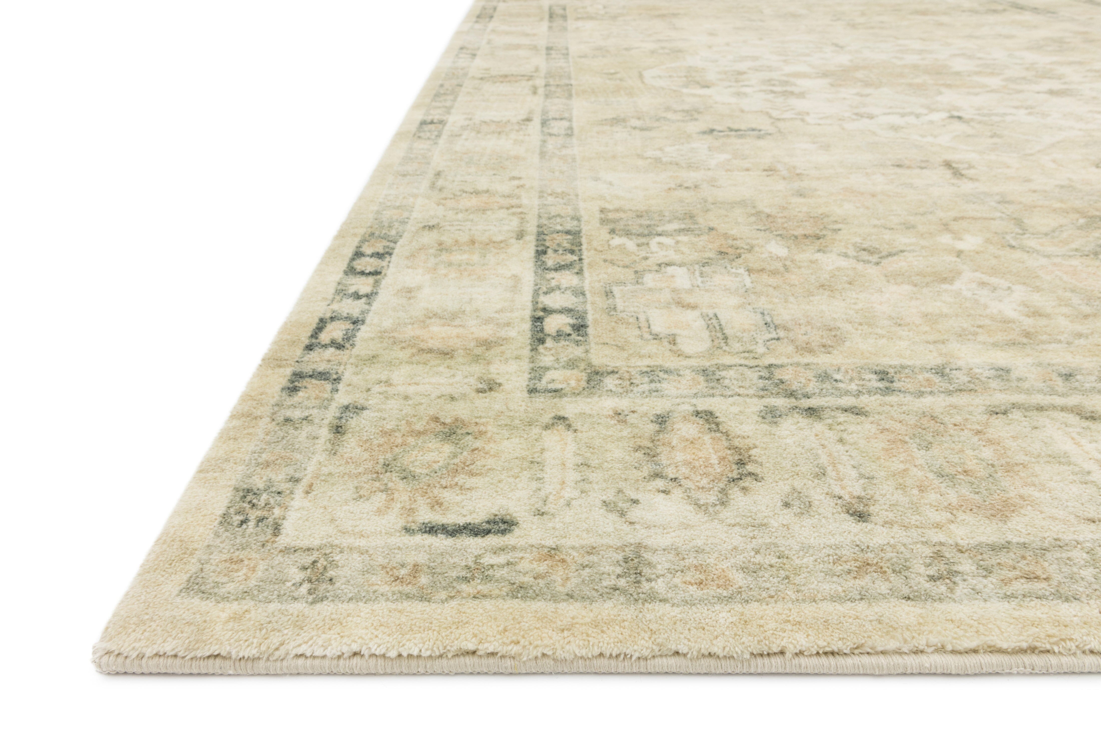 Loloi II Rosette Rug | Sand / Ivory Loloi