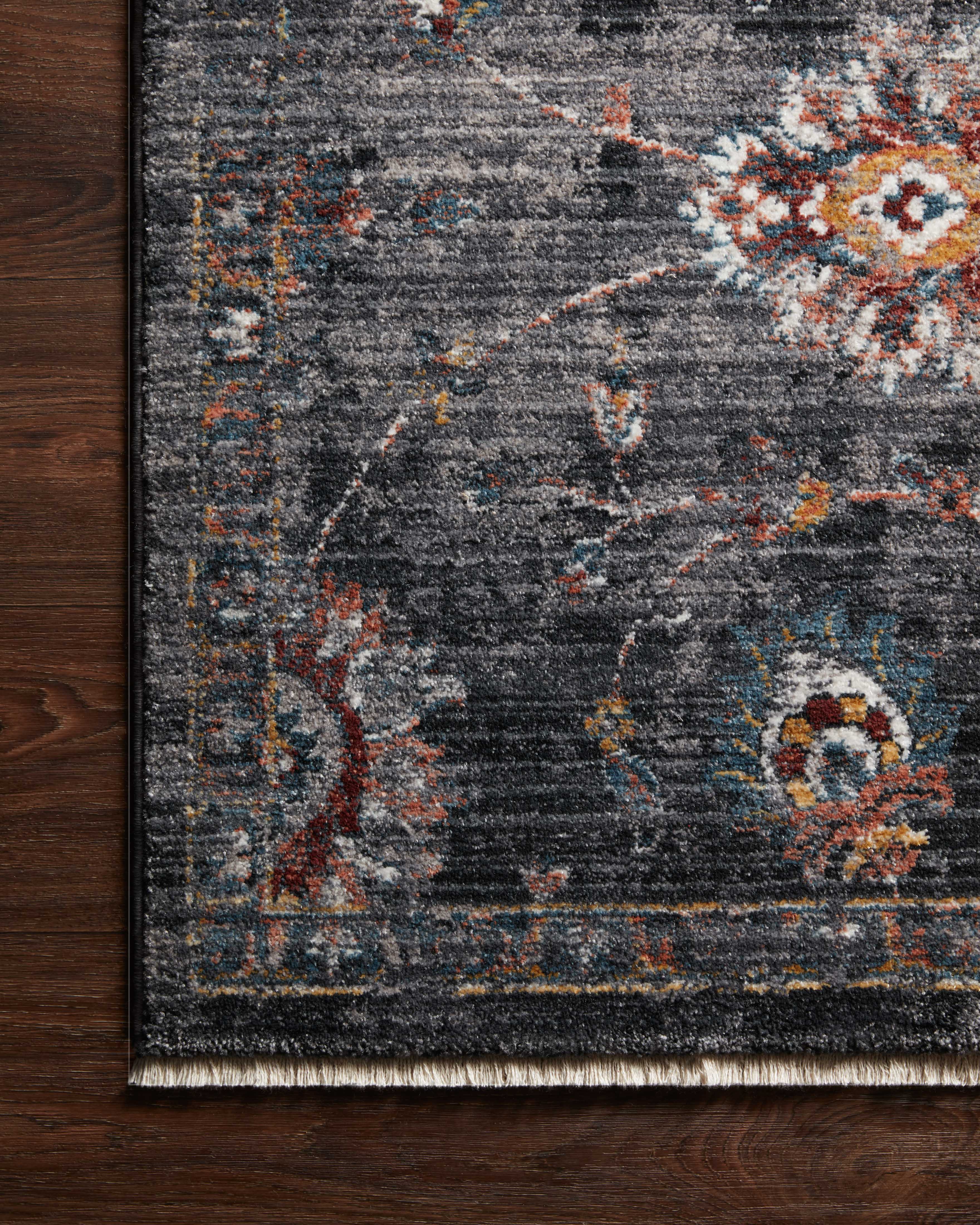 Loloi II Samra Rug | Charcoal / Multi Loloi