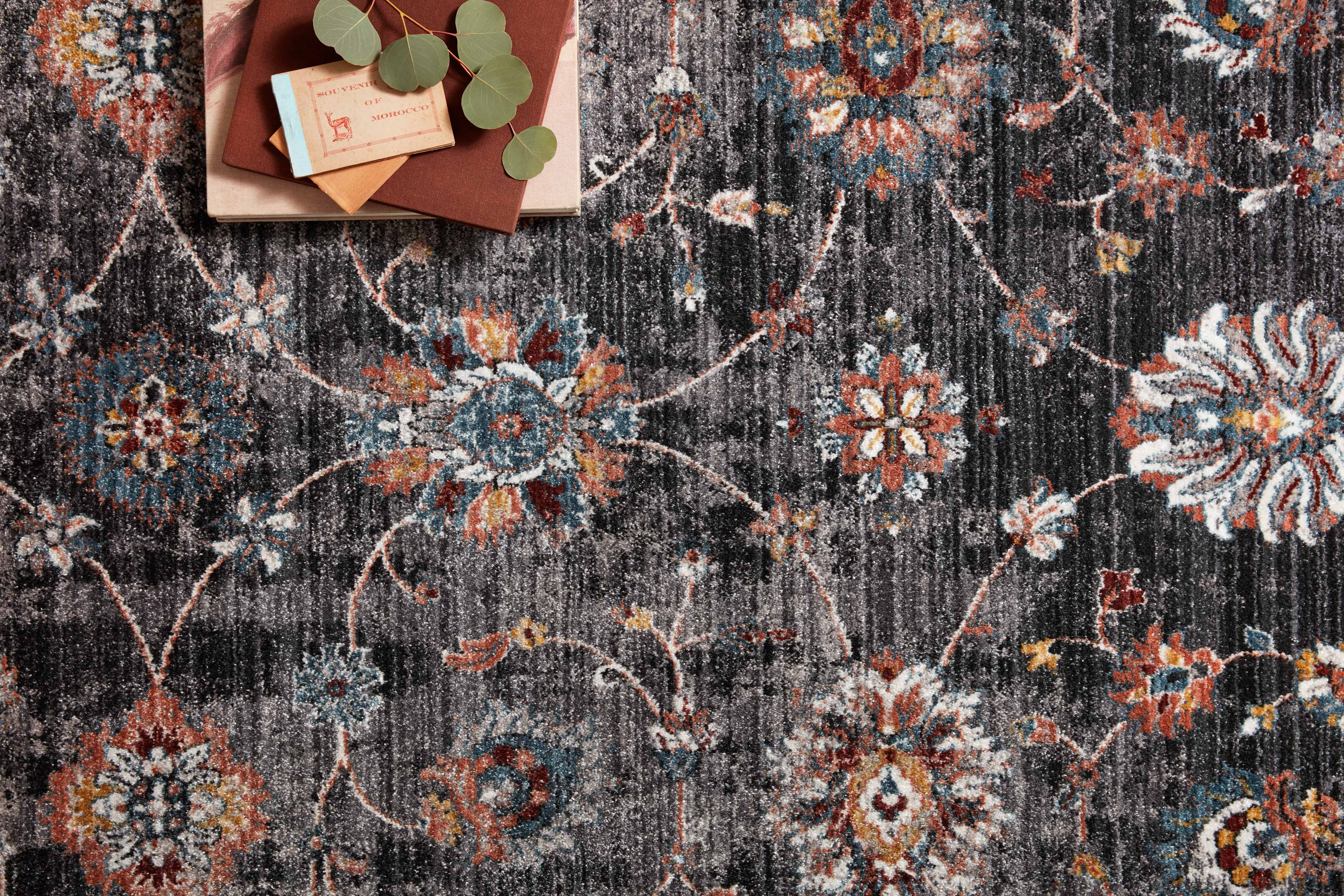 Loloi II Samra Rug | Charcoal / Multi Loloi