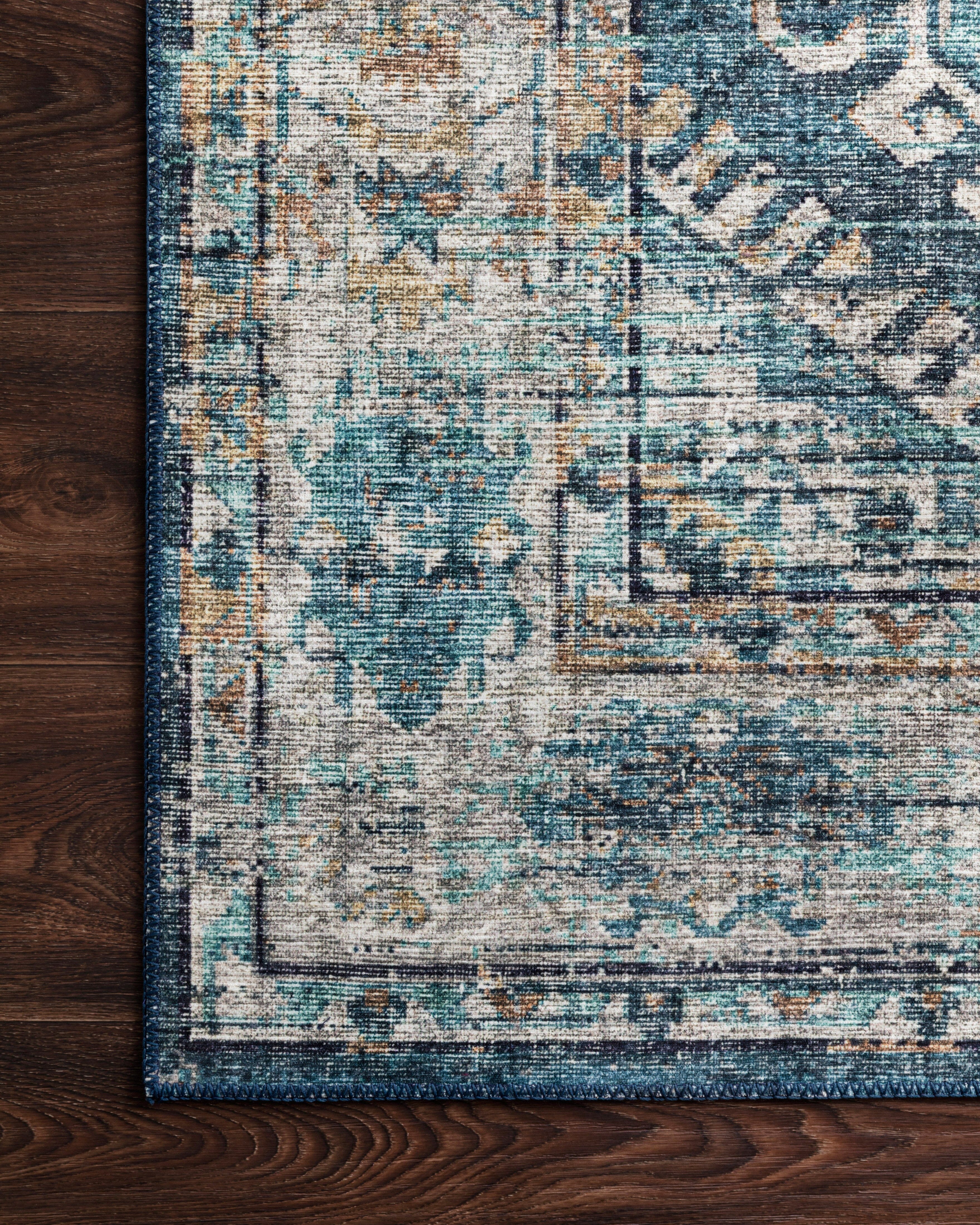 Loloi II Skye Rug | Denim / Natural Loloi