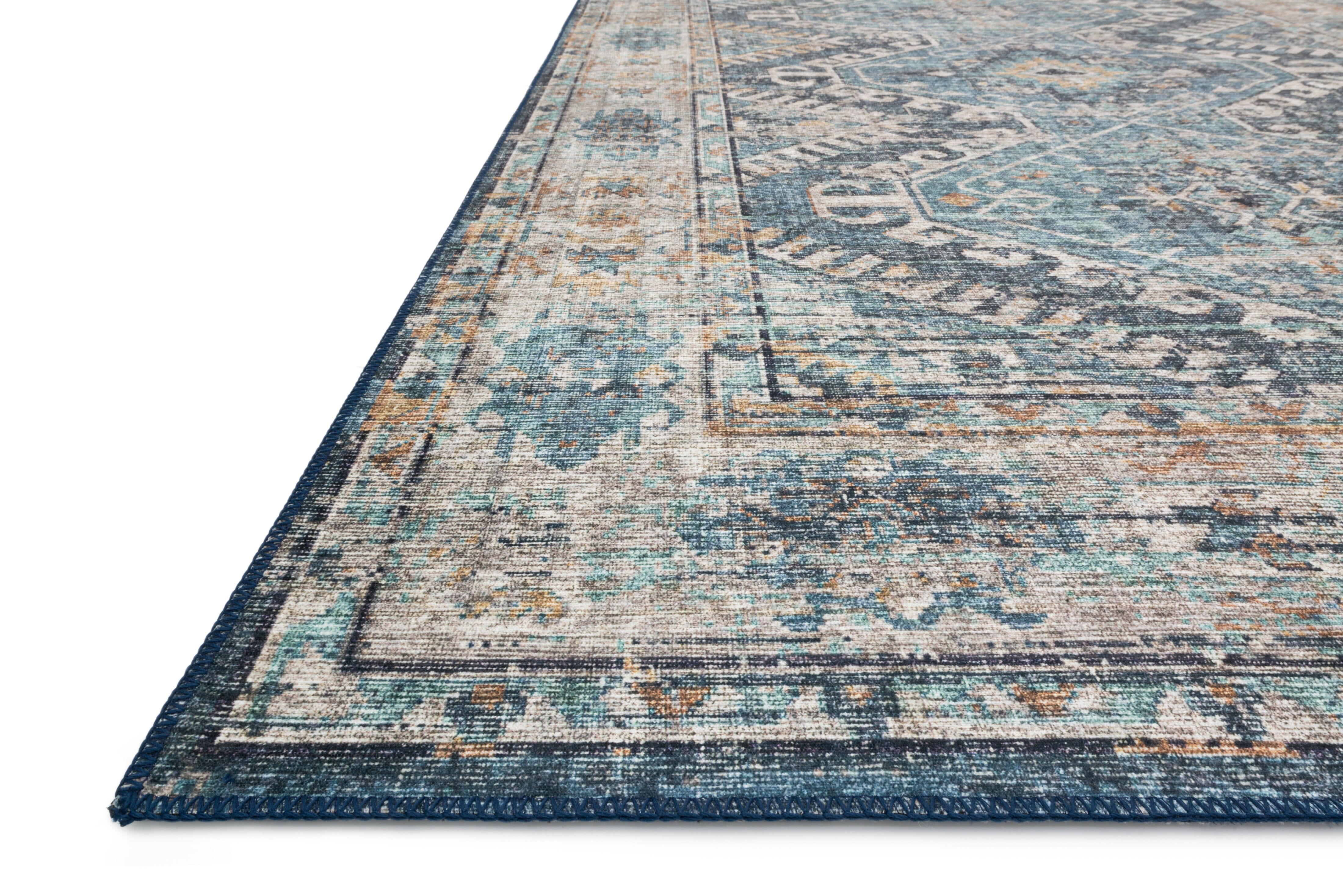 Loloi II Skye Rug | Denim / Natural Loloi