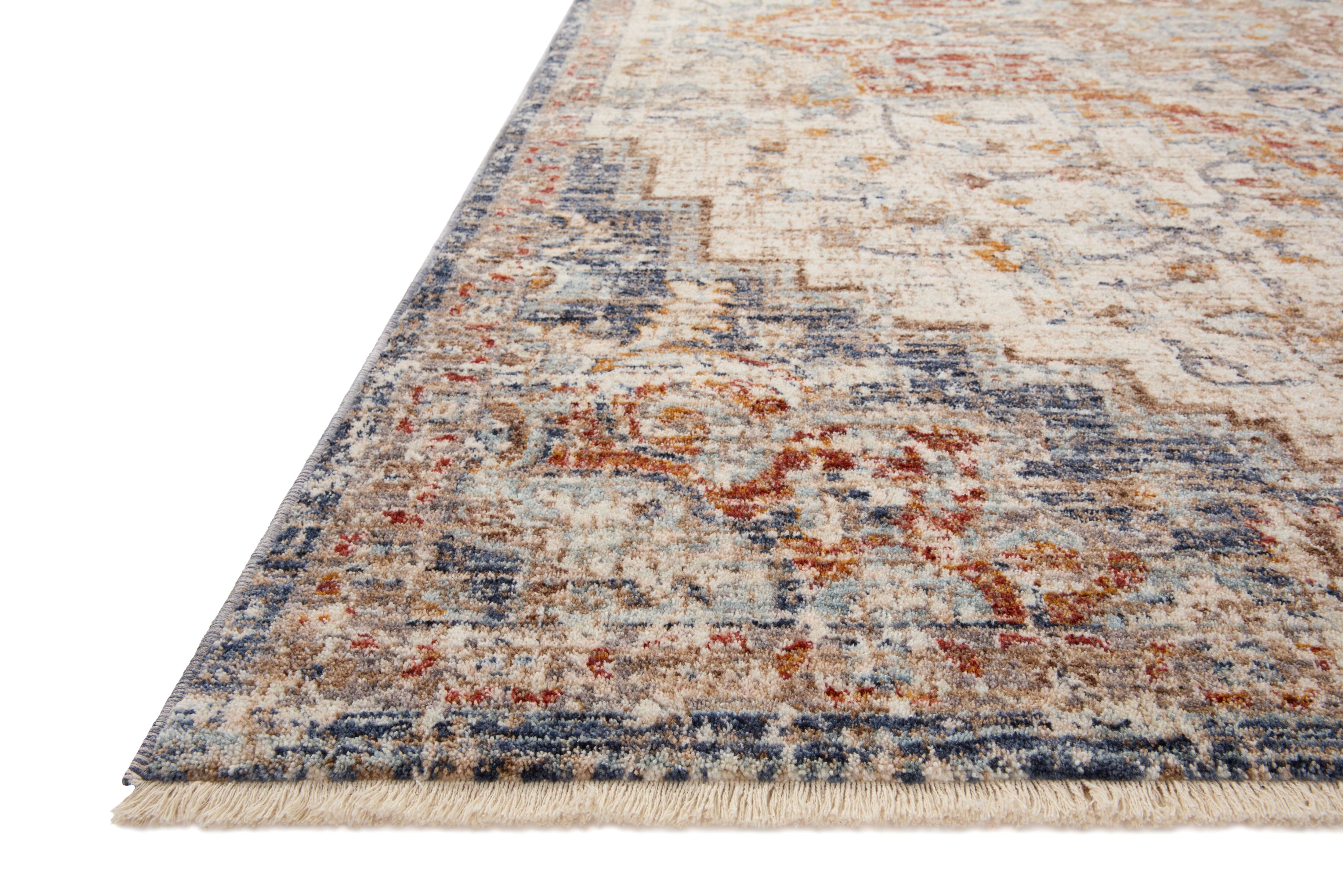 Loloi II Sorrento Rug | Ivory / Fiesta Loloi